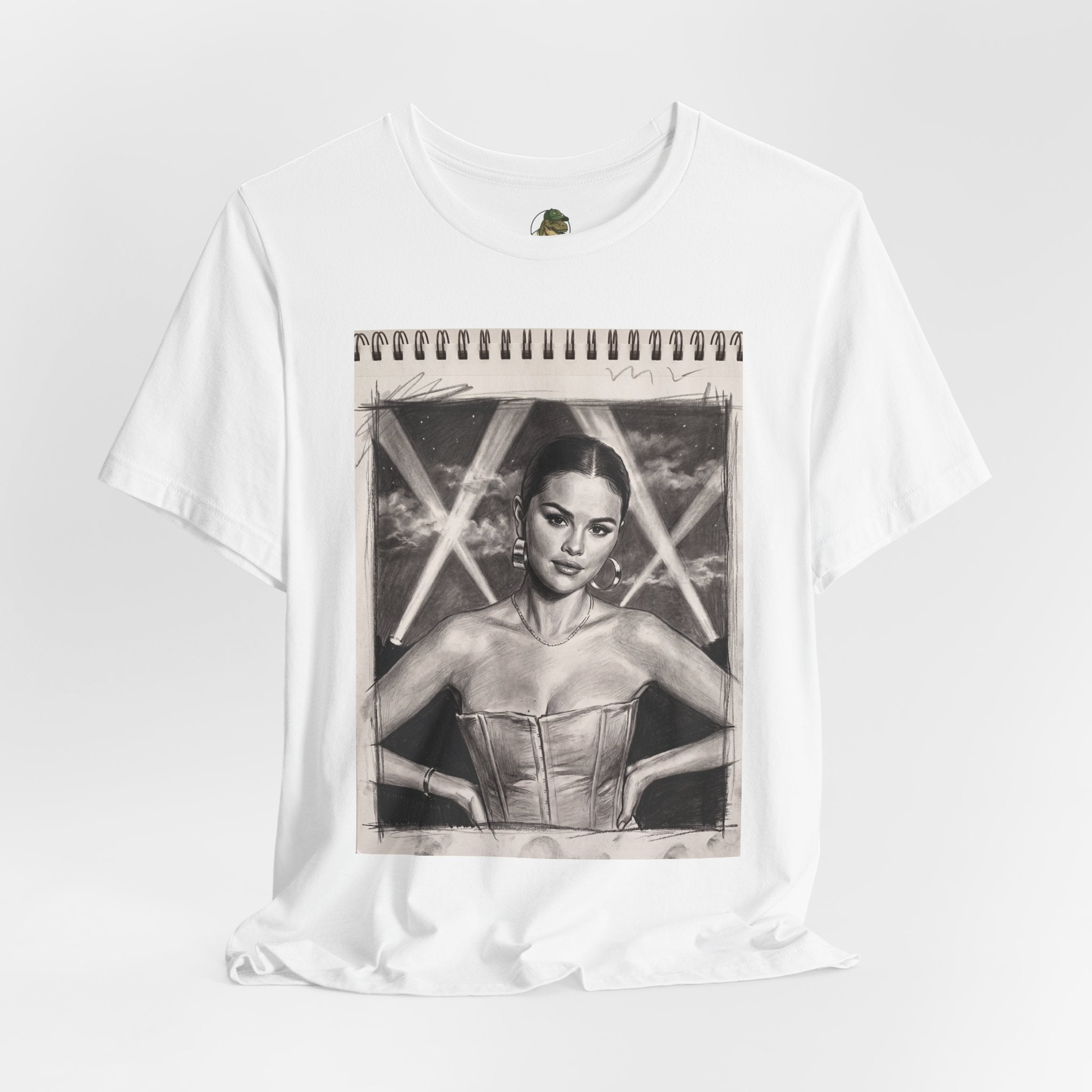 Unisex "Sel" Sketchbook Cotton T-Shirt