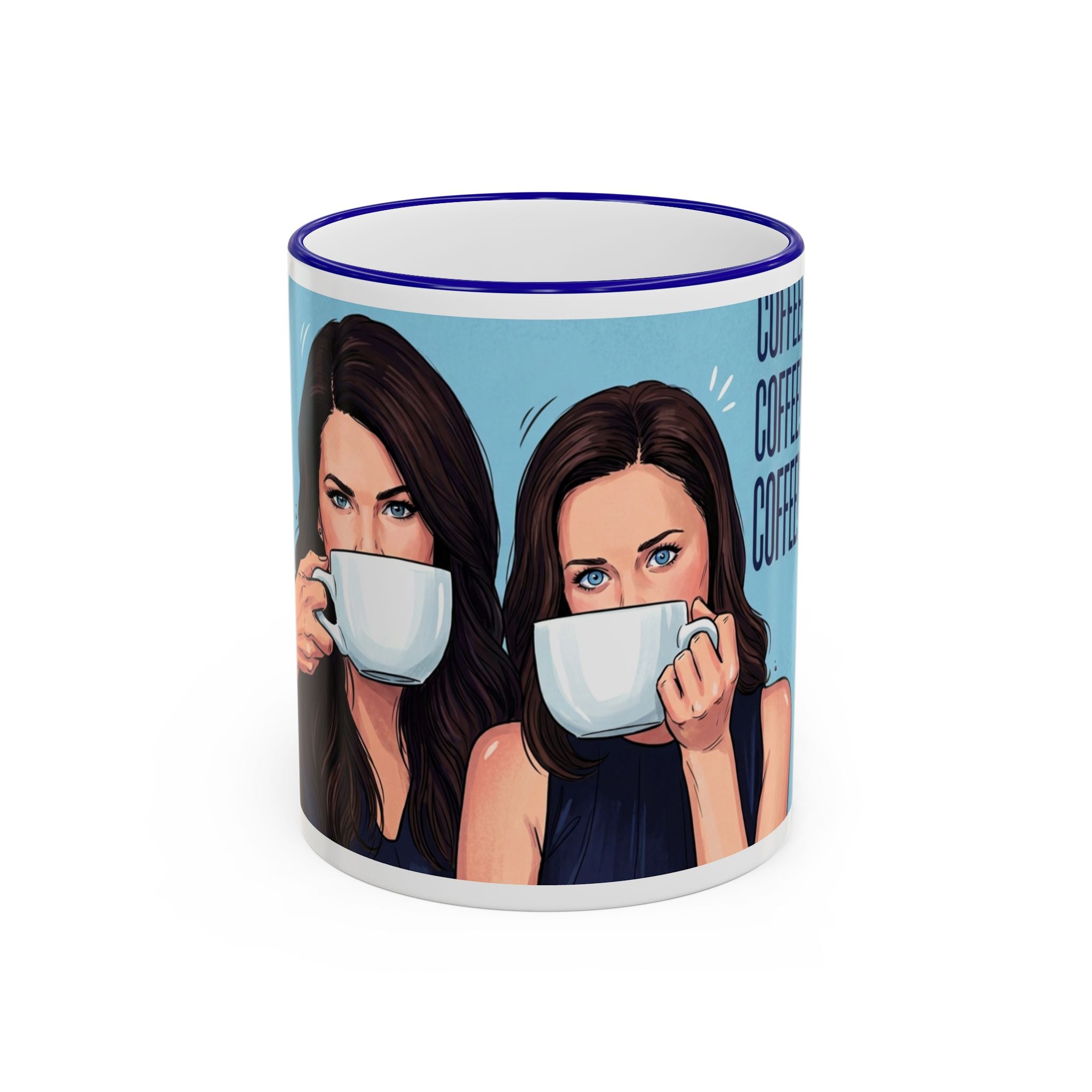 Coffee! Coffee! Coffee! Ceramic Coffee Cup(15oz)