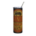 Genco Olive Oil Label Stainless Steel 20oz Tumbler