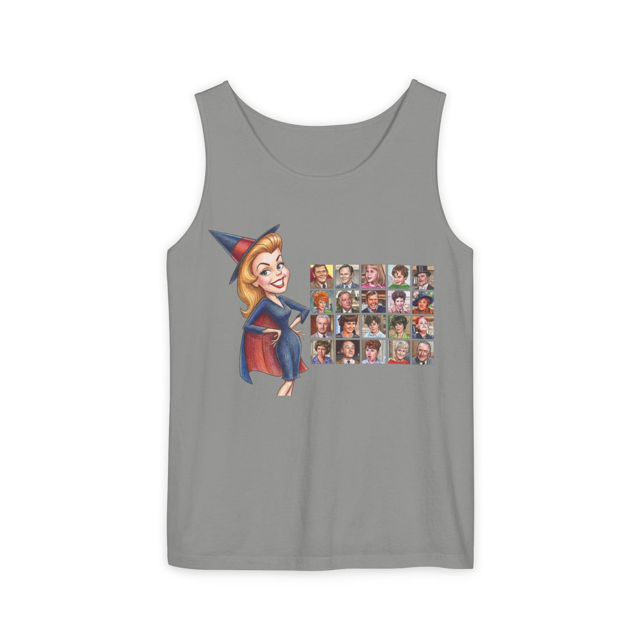 Unisex 'Witch Family' Collage Tank Top