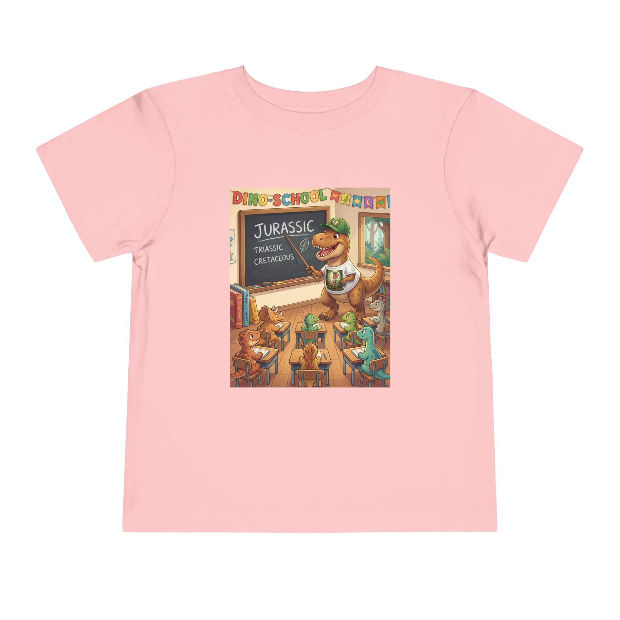 Ernest T-Rex Teacher Toddler Tee