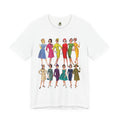 Unisex 'Sixties Fashion Show' Cotton T‑Shirt