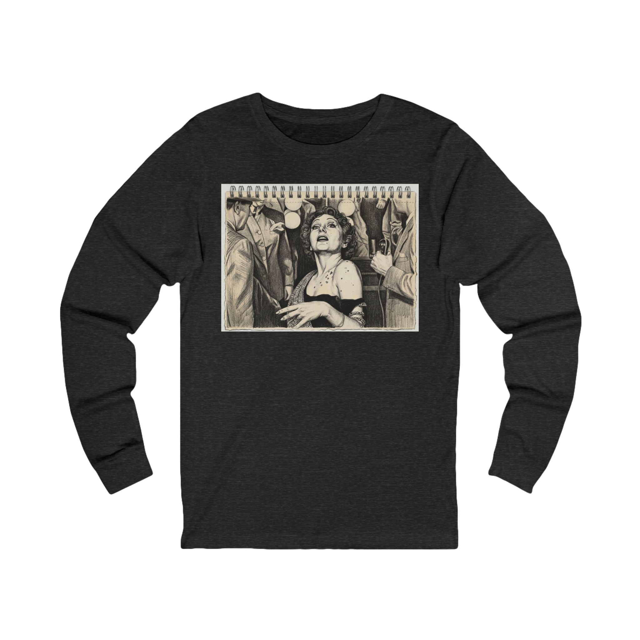 My Closeup Sketchbook Long Sleeve Tee