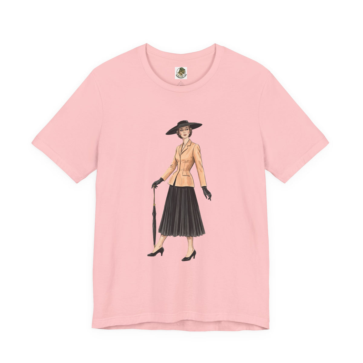 Vintage New Look Fashion Illustration Tee