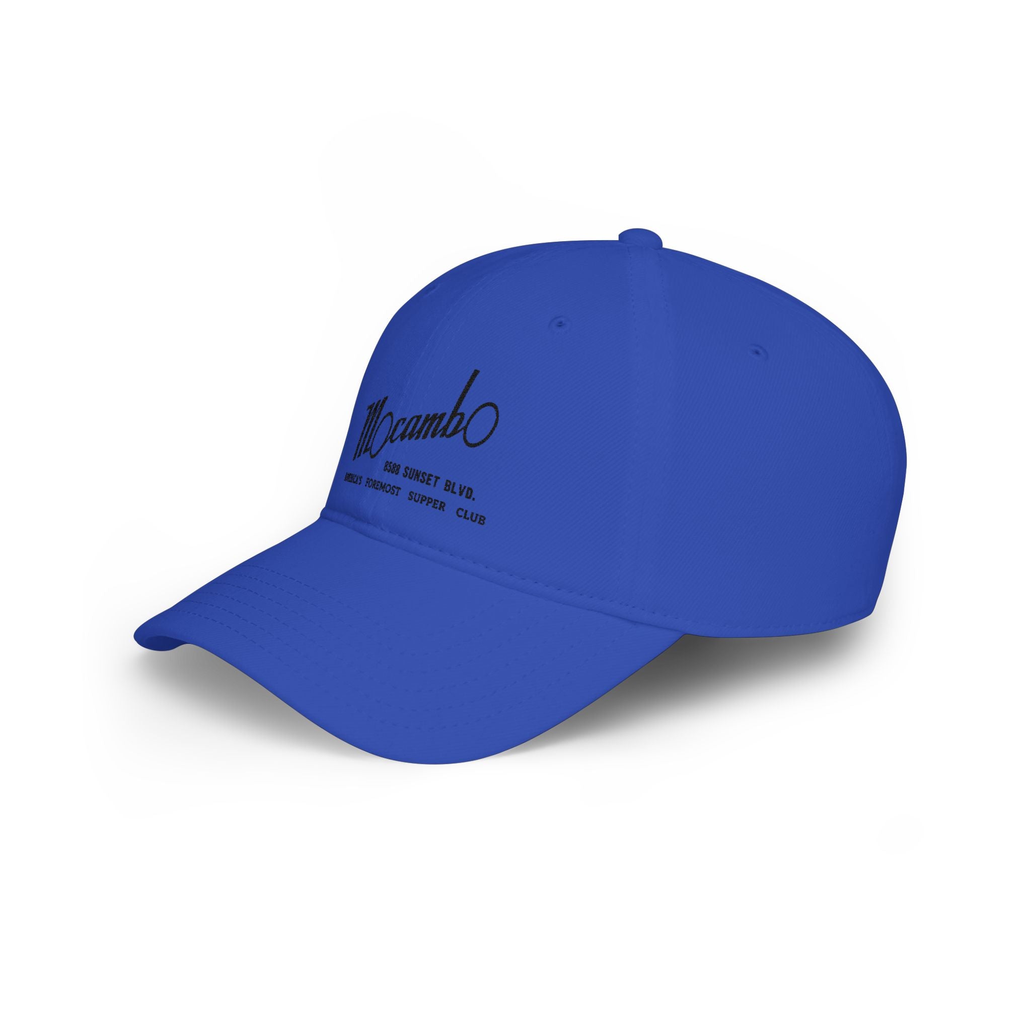 Vintage Mocambo Supper Club Embroidered Low Profile Baseball Cap