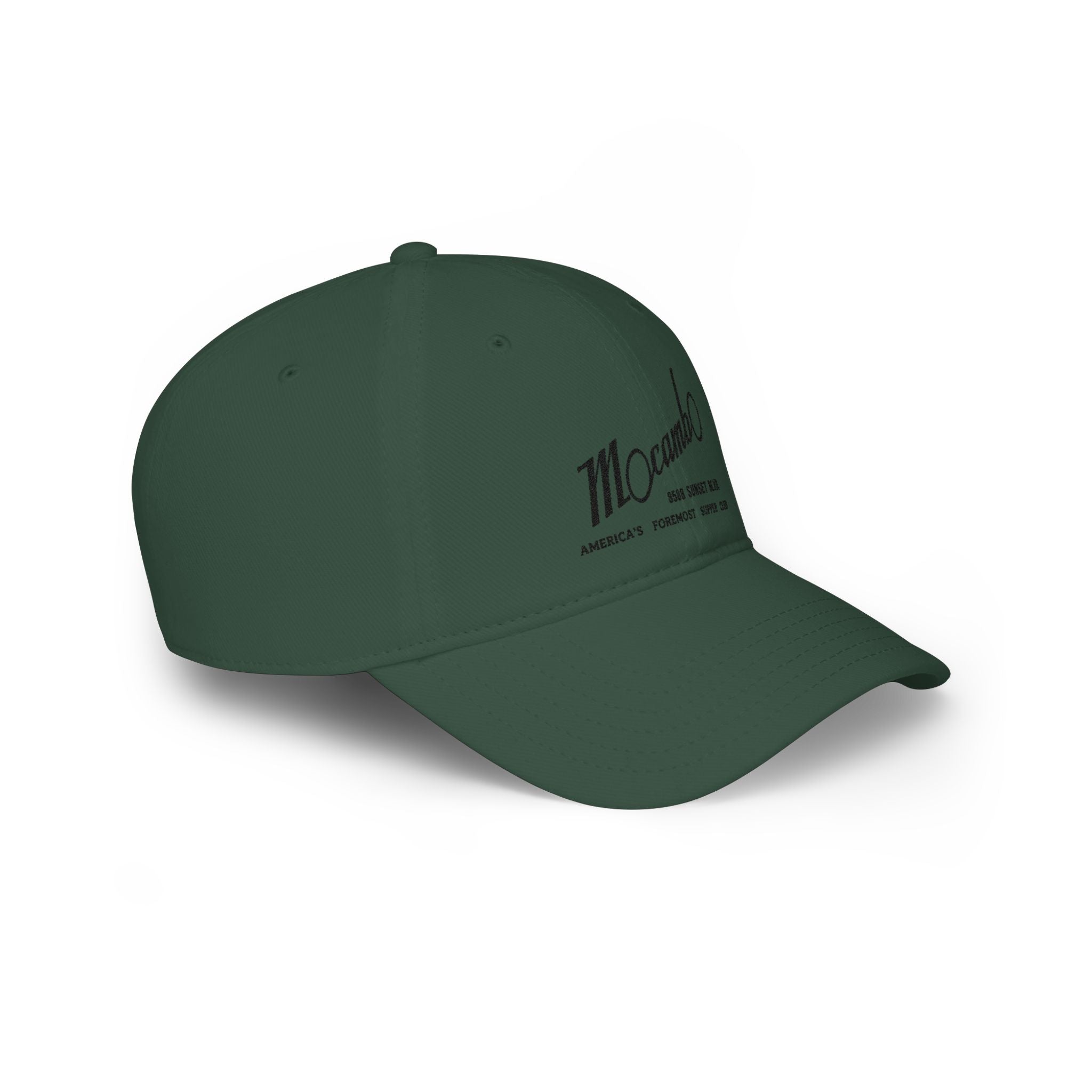 Vintage Mocambo Supper Club Embroidered Low Profile Baseball Cap