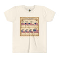 American Flag Timeline Youth Tee