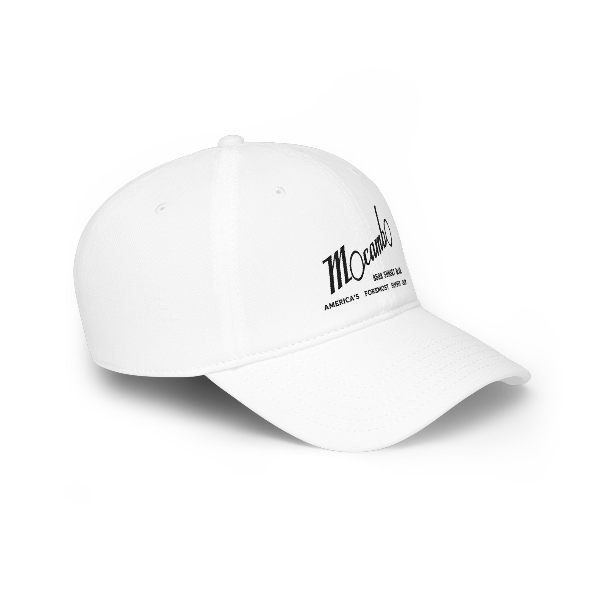 Vintage Mocambo Supper Club Embroidered Low Profile Baseball Cap