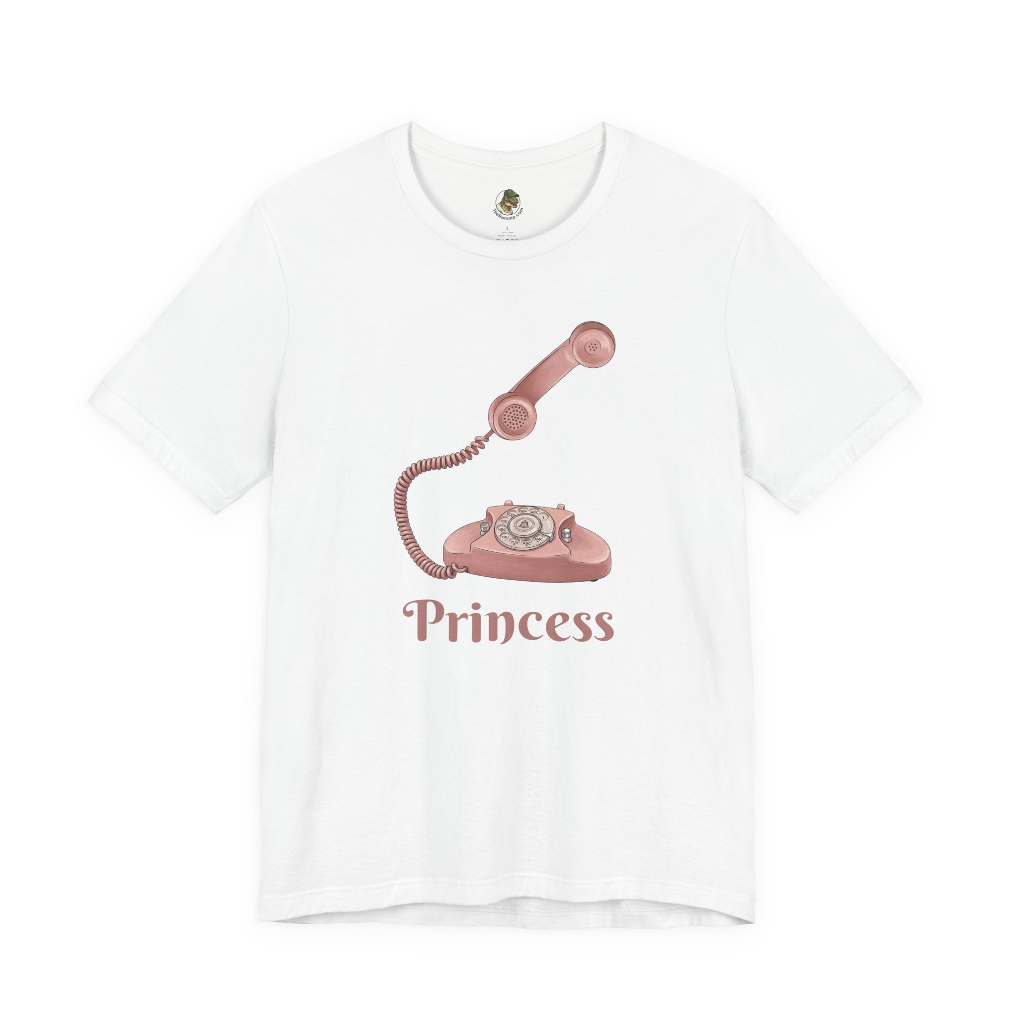 Unisex "Princess Retro Rotary Phone" T-Shirt