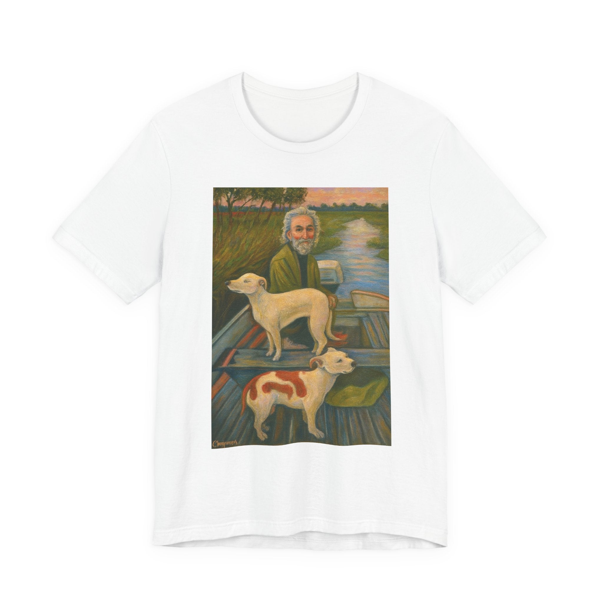 Fishing Trip with Dogs Tee