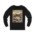 Vintage Brown Derby Restaurant Long Sleeve Tee -- Retro Poster Design