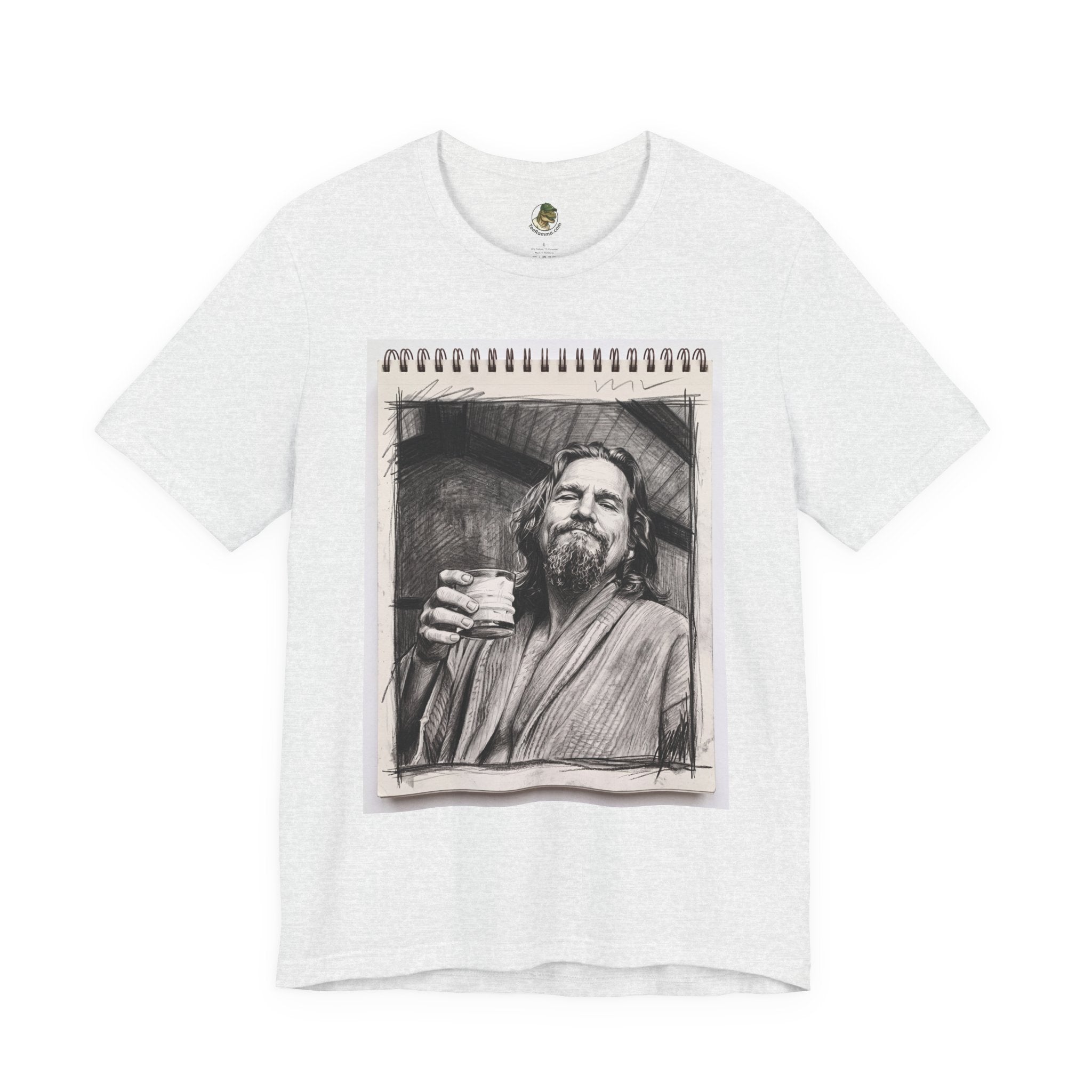Unisex "The Dude" Sketchbook Cotton T-Shirt