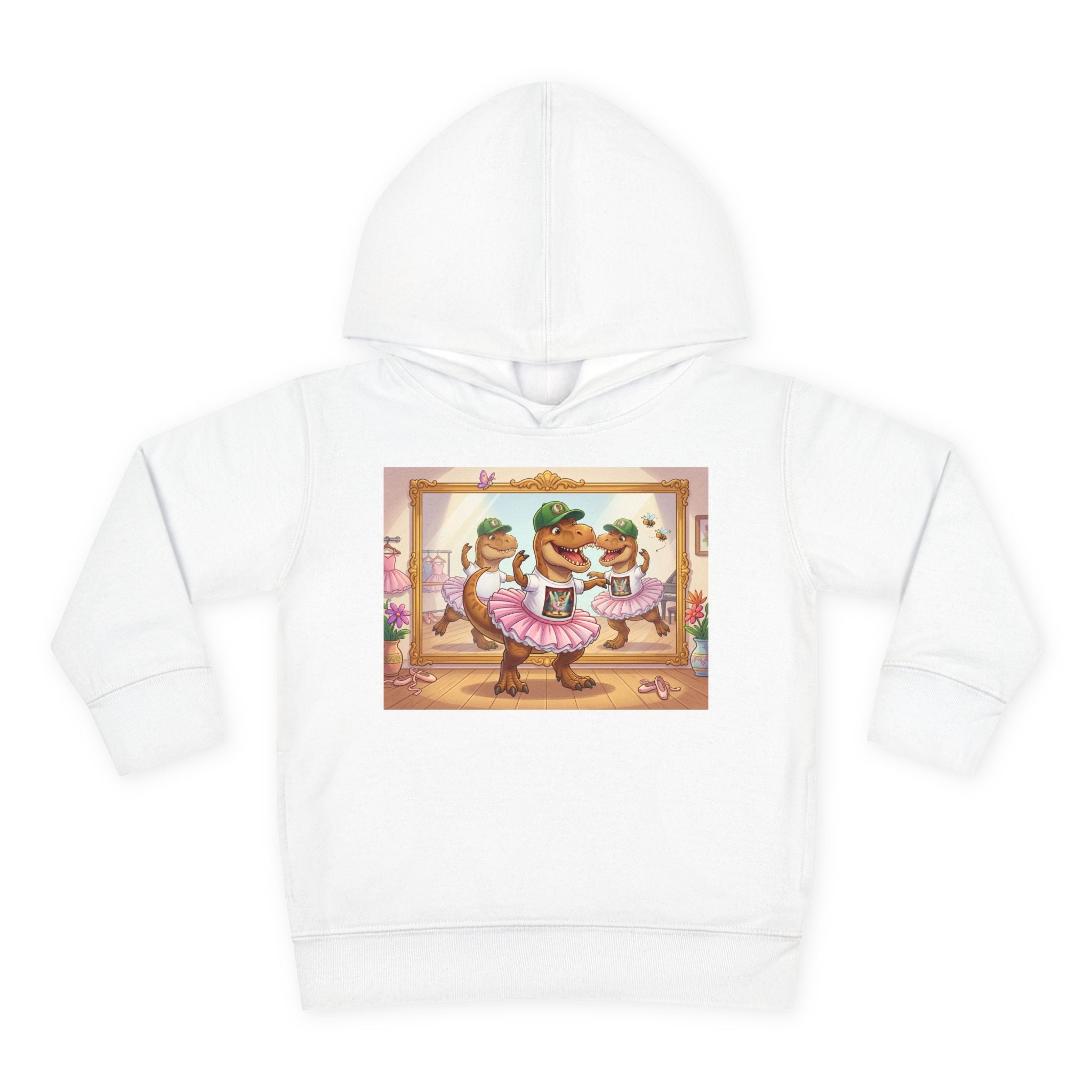 Ernest T. Rex Ballerina Toddler Hoodie
