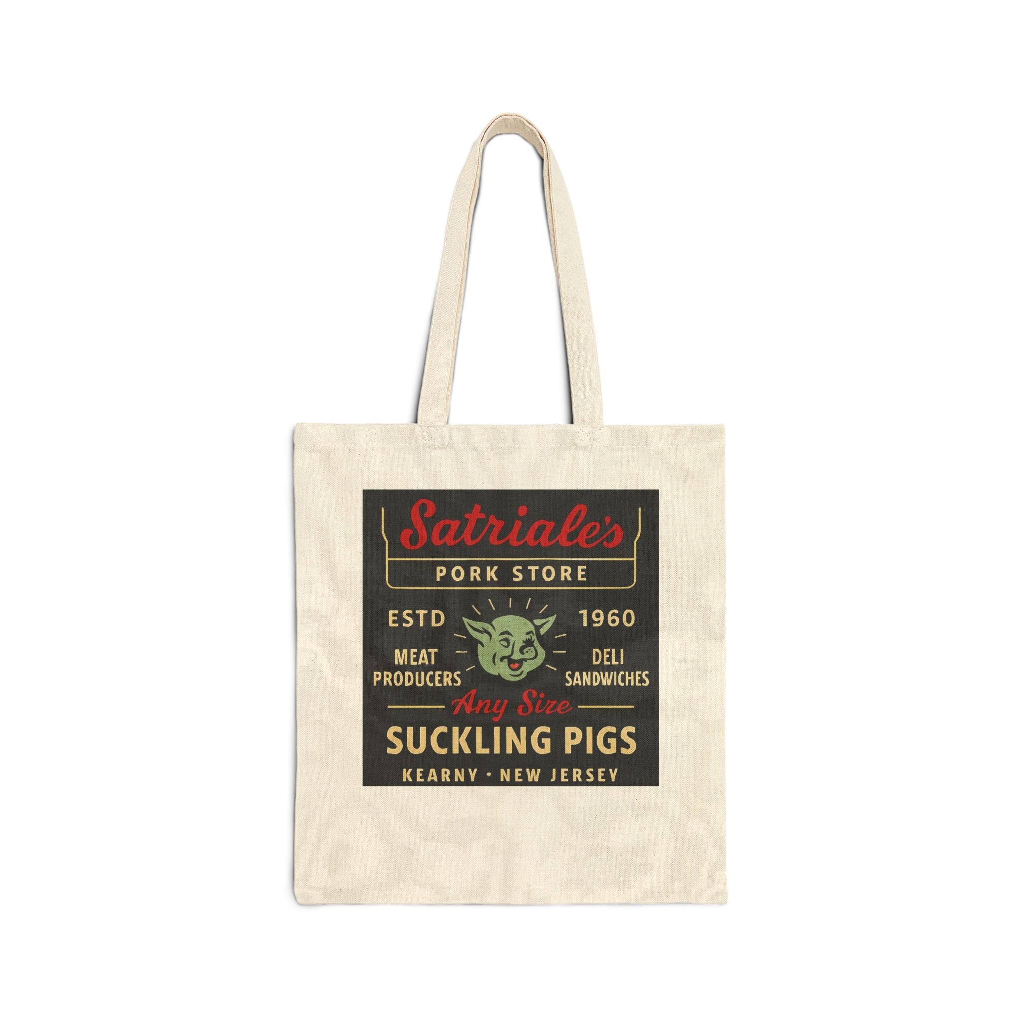 Pork Store Canvas Tote Bag