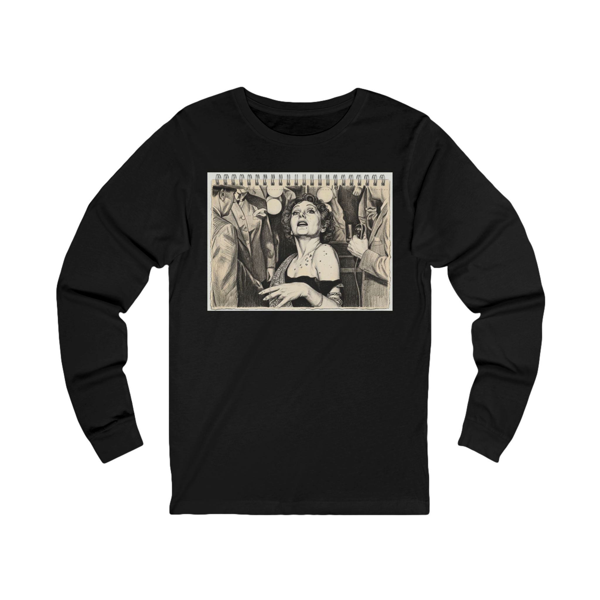 My Closeup Sketchbook Long Sleeve Tee
