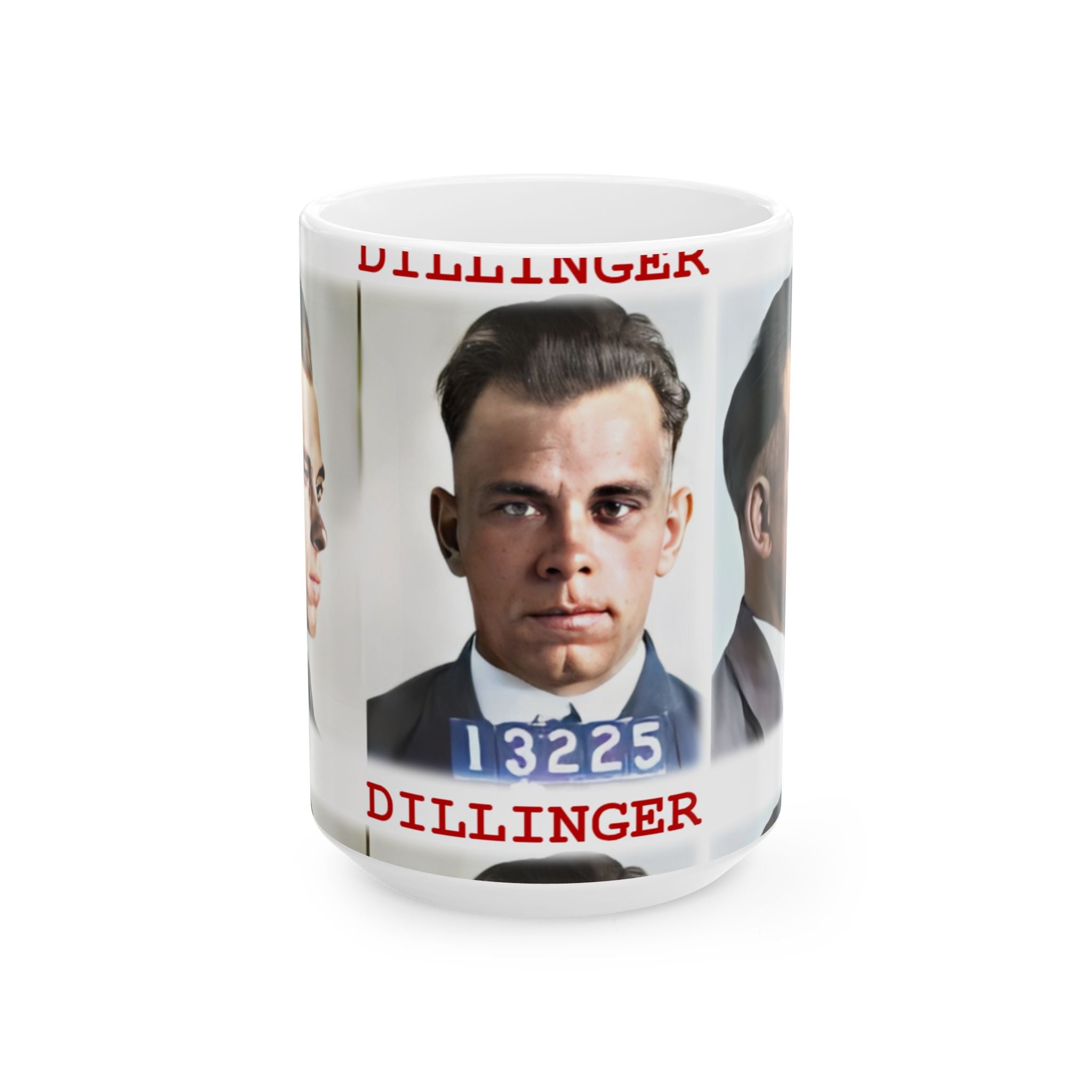 MUGshot: John Dillinger Ceramic Coffee Mug (15 oz)