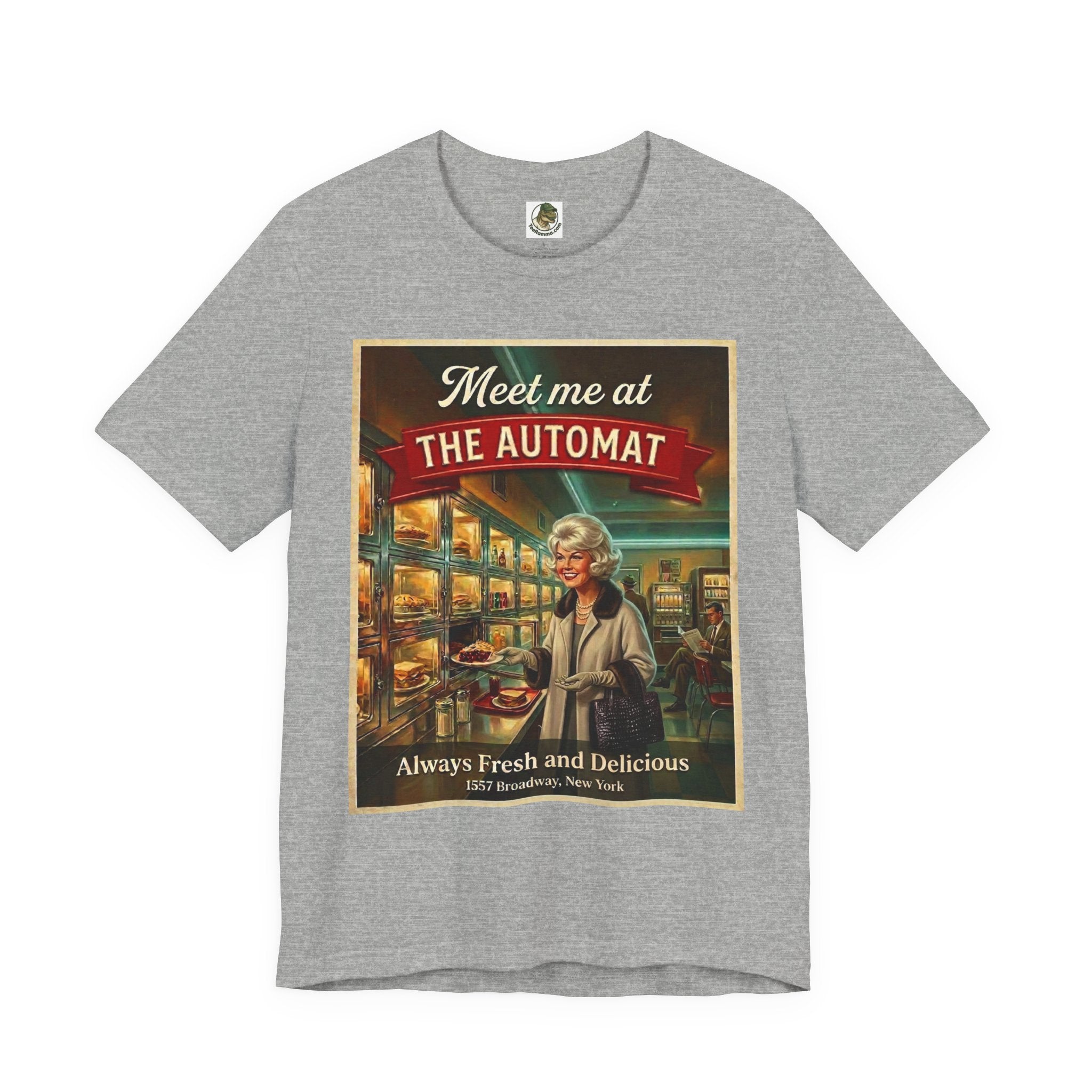 Meet Me at the Automat Retro Tee