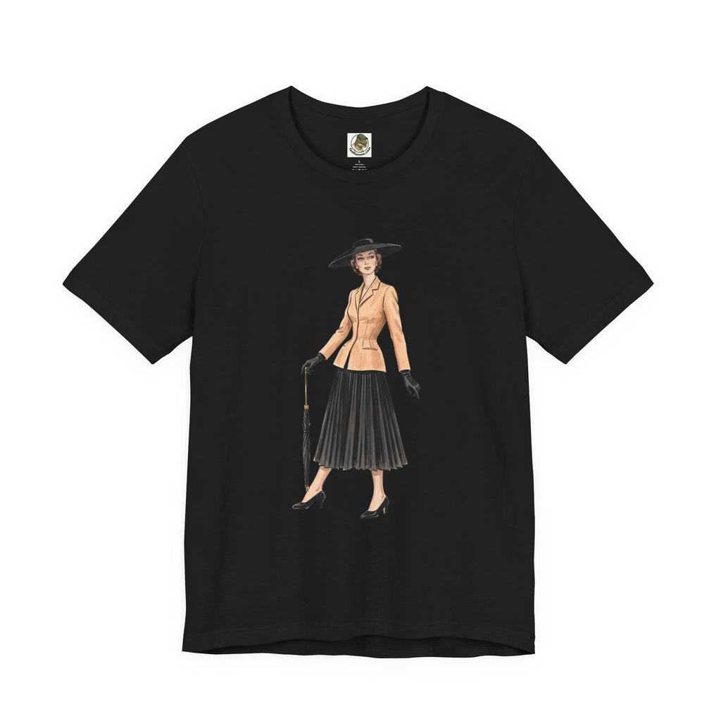 Vintage New Look Fashion Illustration Tee