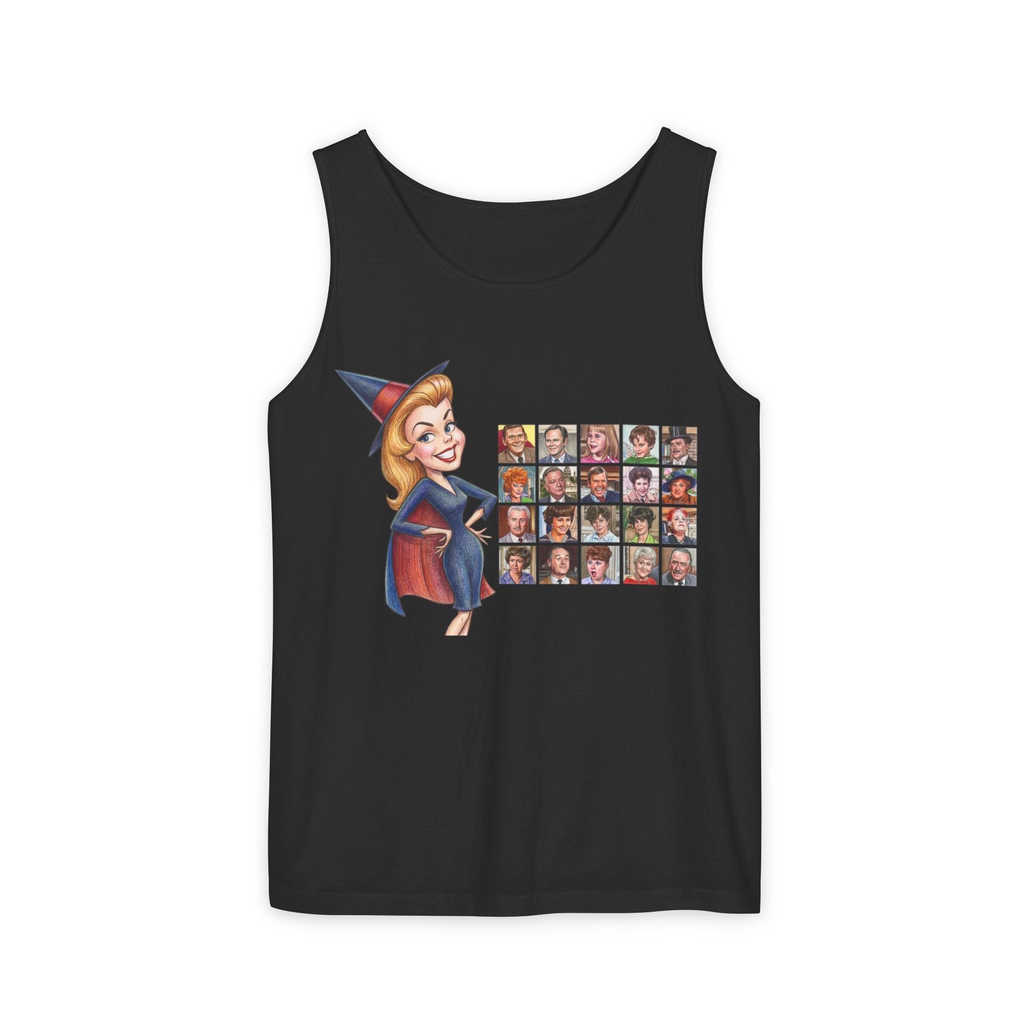 Unisex 'Witch Family' Collage Tank Top