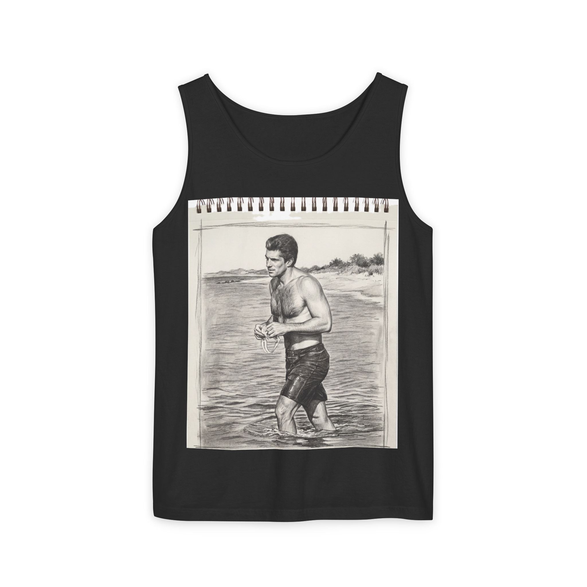Unisex Dreamboat Sketchbook Tank Top