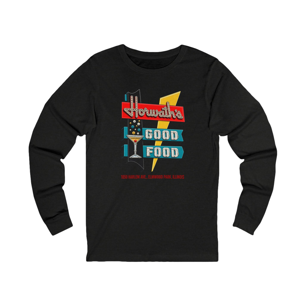 Horwath's Good Food Retro Diner Long Sleeve Tee