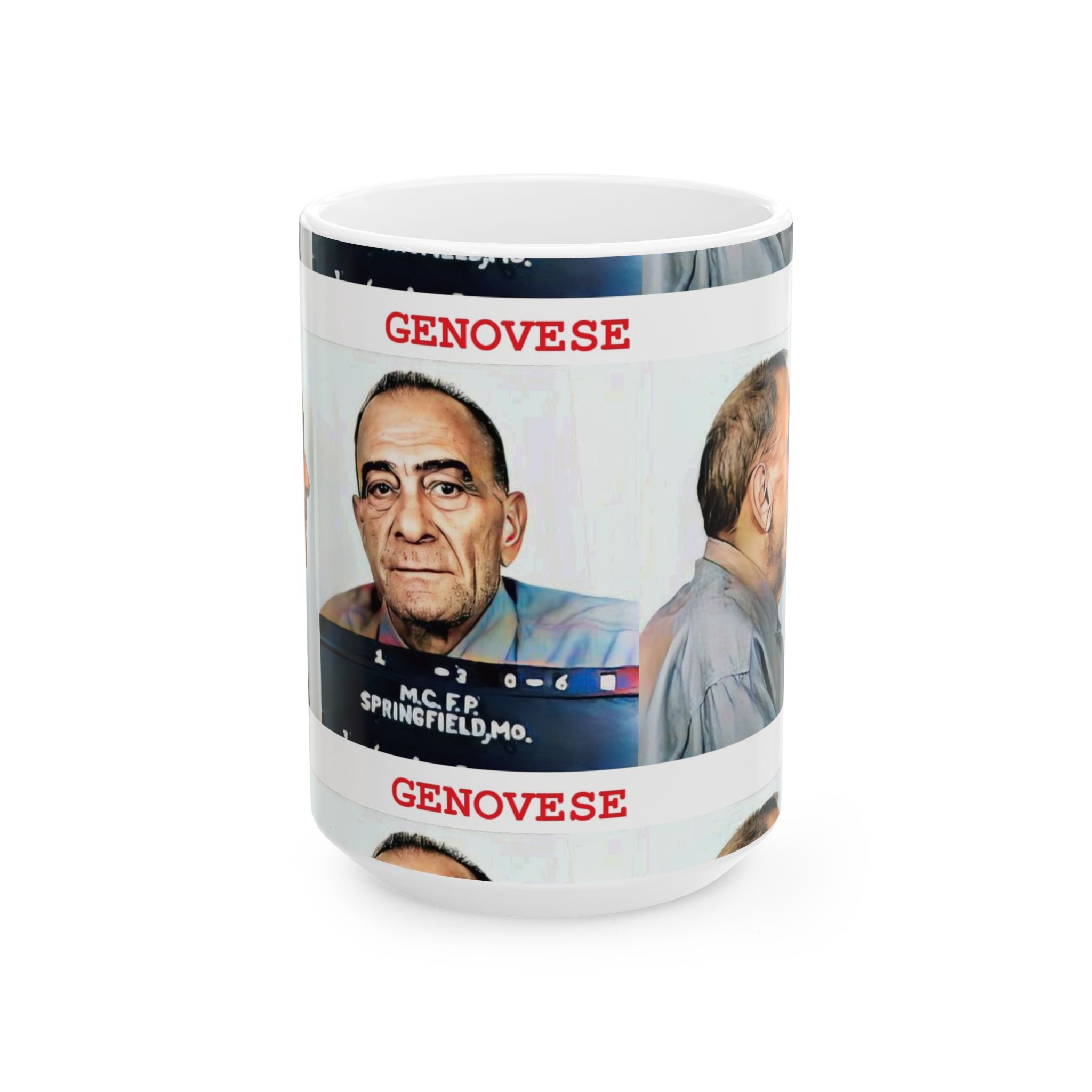 MUGshot: Vito Genovese Ceramic Coffee Cup (15oz)