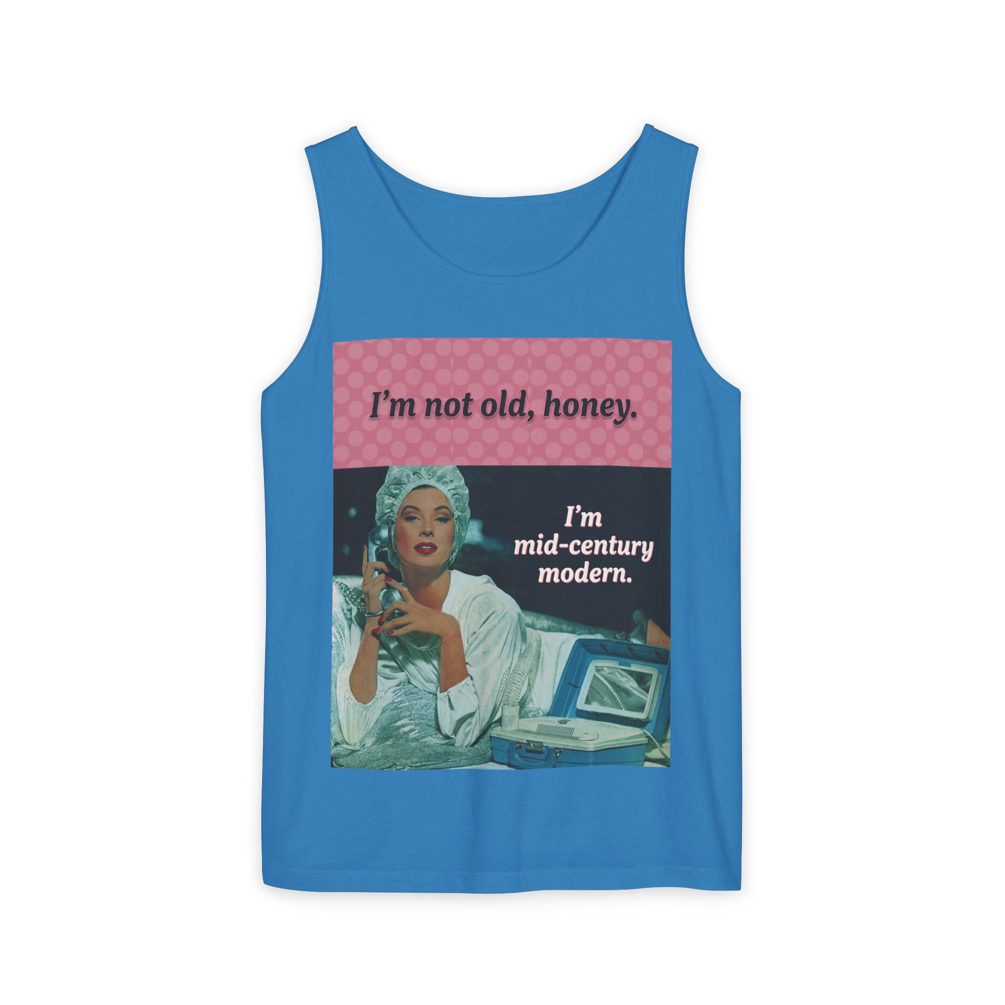 Unisex Mid-Century Modern Retro Tank Top