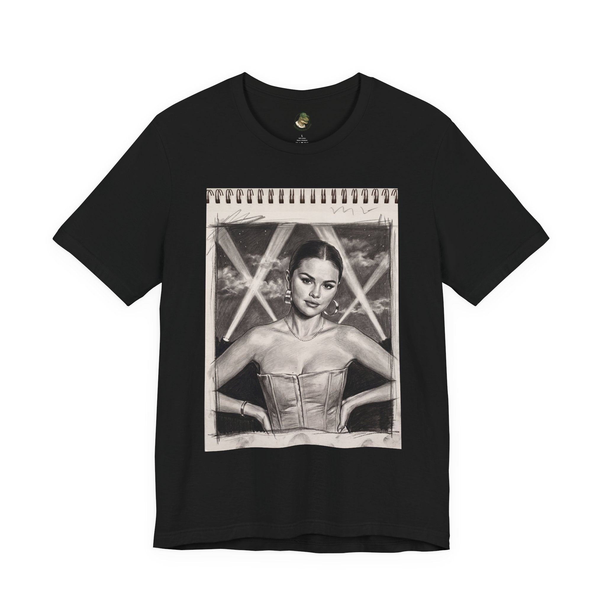 Unisex "Sel" Sketchbook Cotton T-Shirt