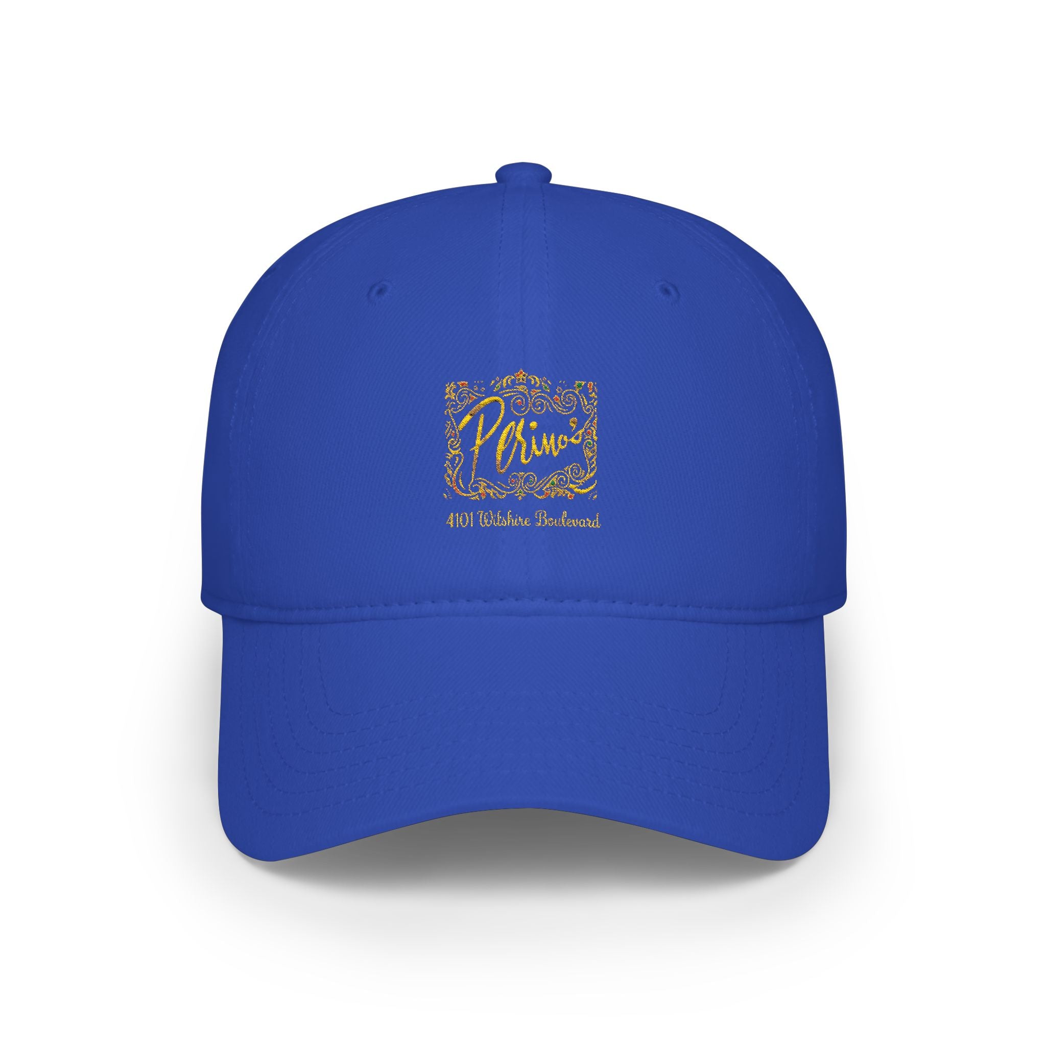 Perino's Low Restaurant Profile Embroidered Baseball Cap