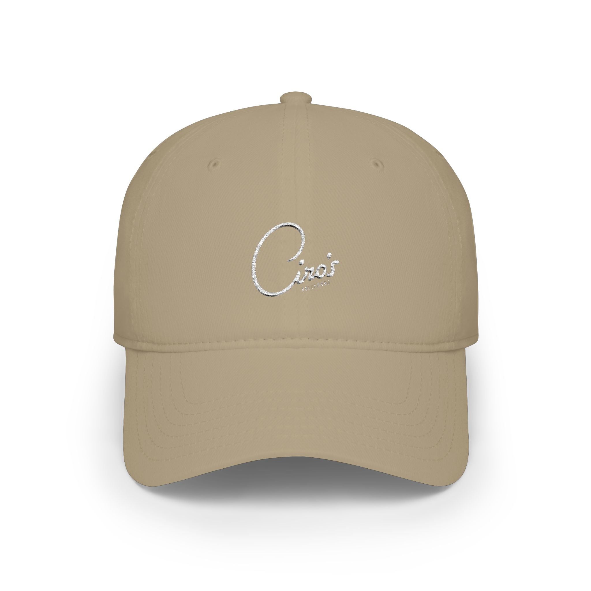 Vintage Ciro's Embroidered Low-Profile Baseball Cap