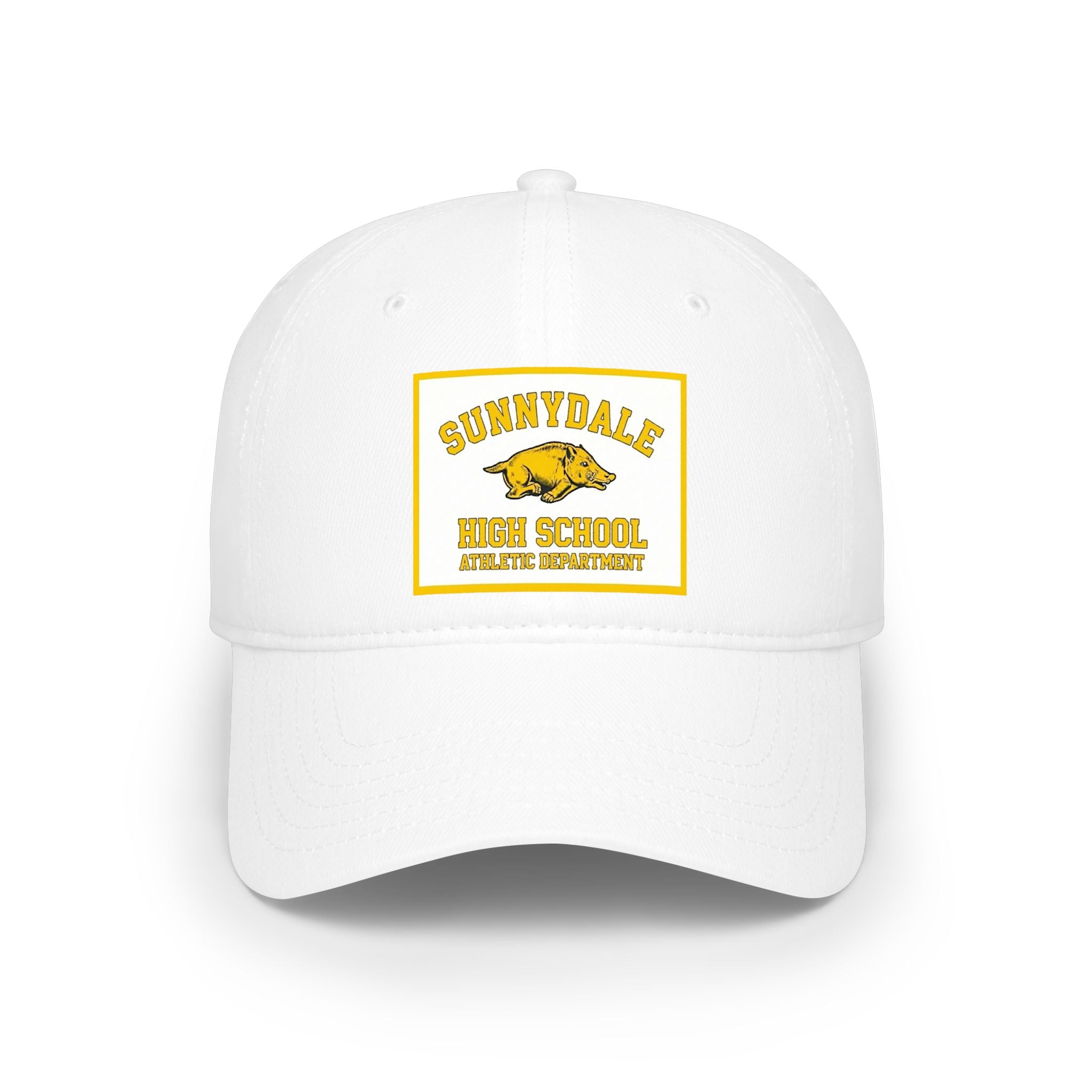 High School Retro Logo Low Profile Hat