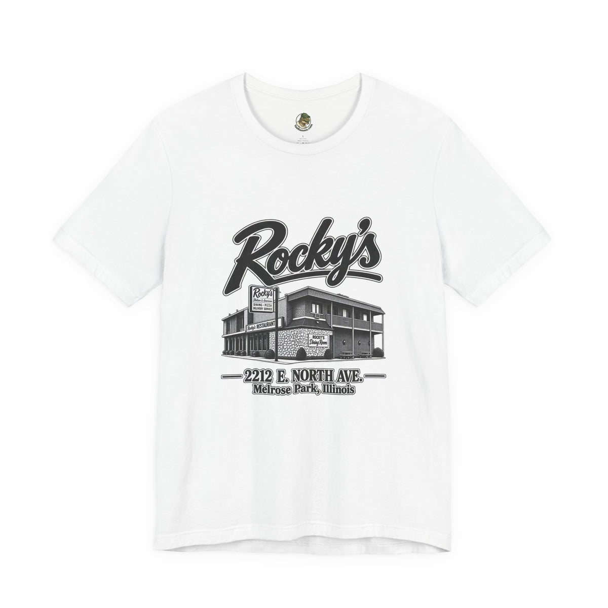 Rocky’s Diner Vintage Melrose Park Diner Tee