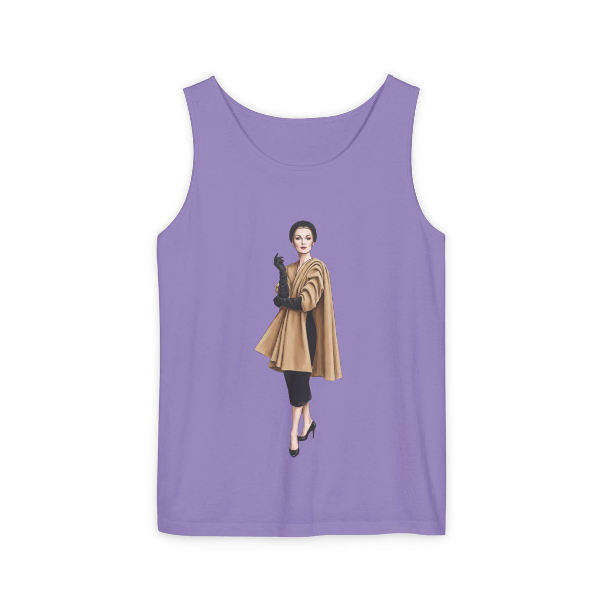 Lisa -- Vintage Fashion Model Tank Top