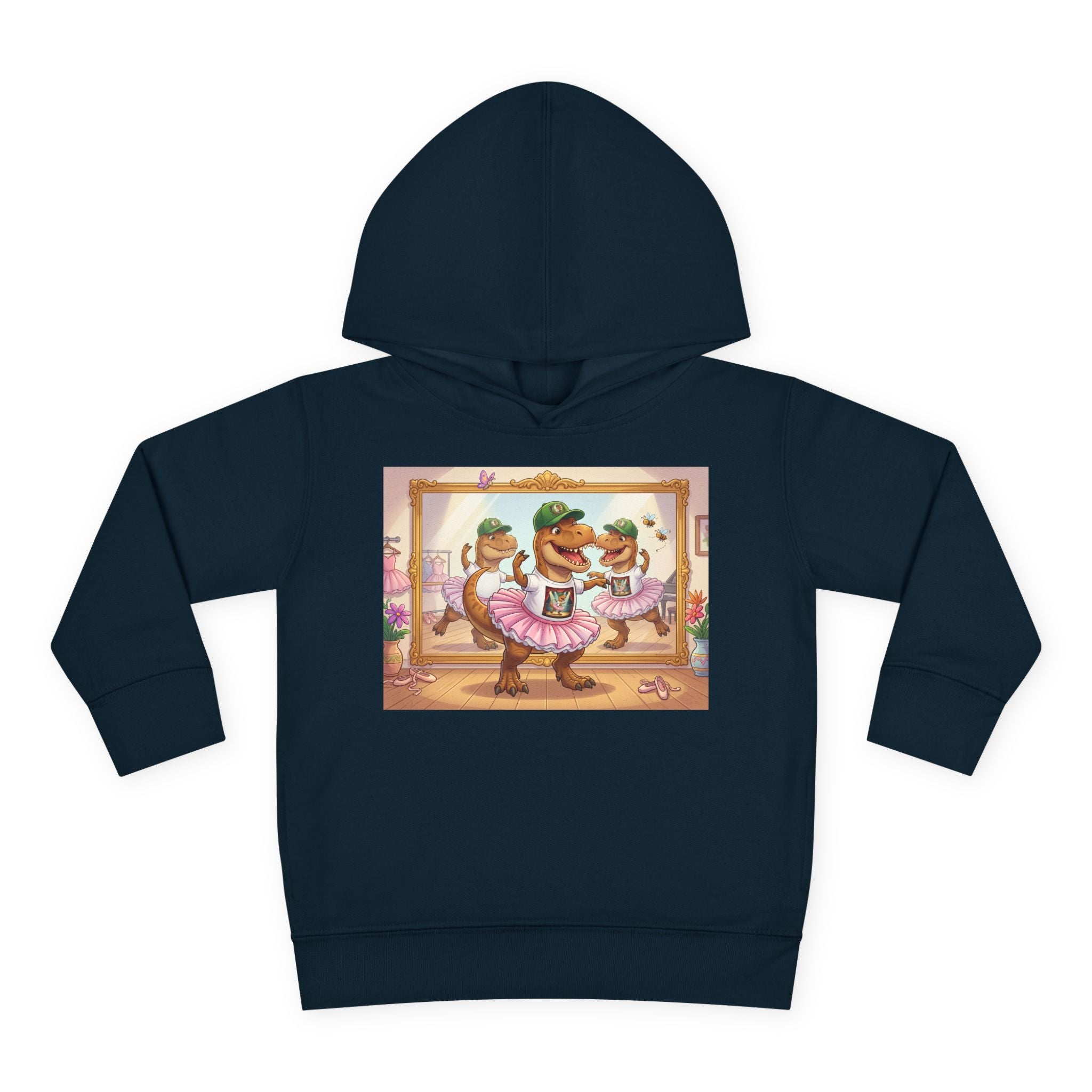Ernest T. Rex Ballerina Toddler Hoodie