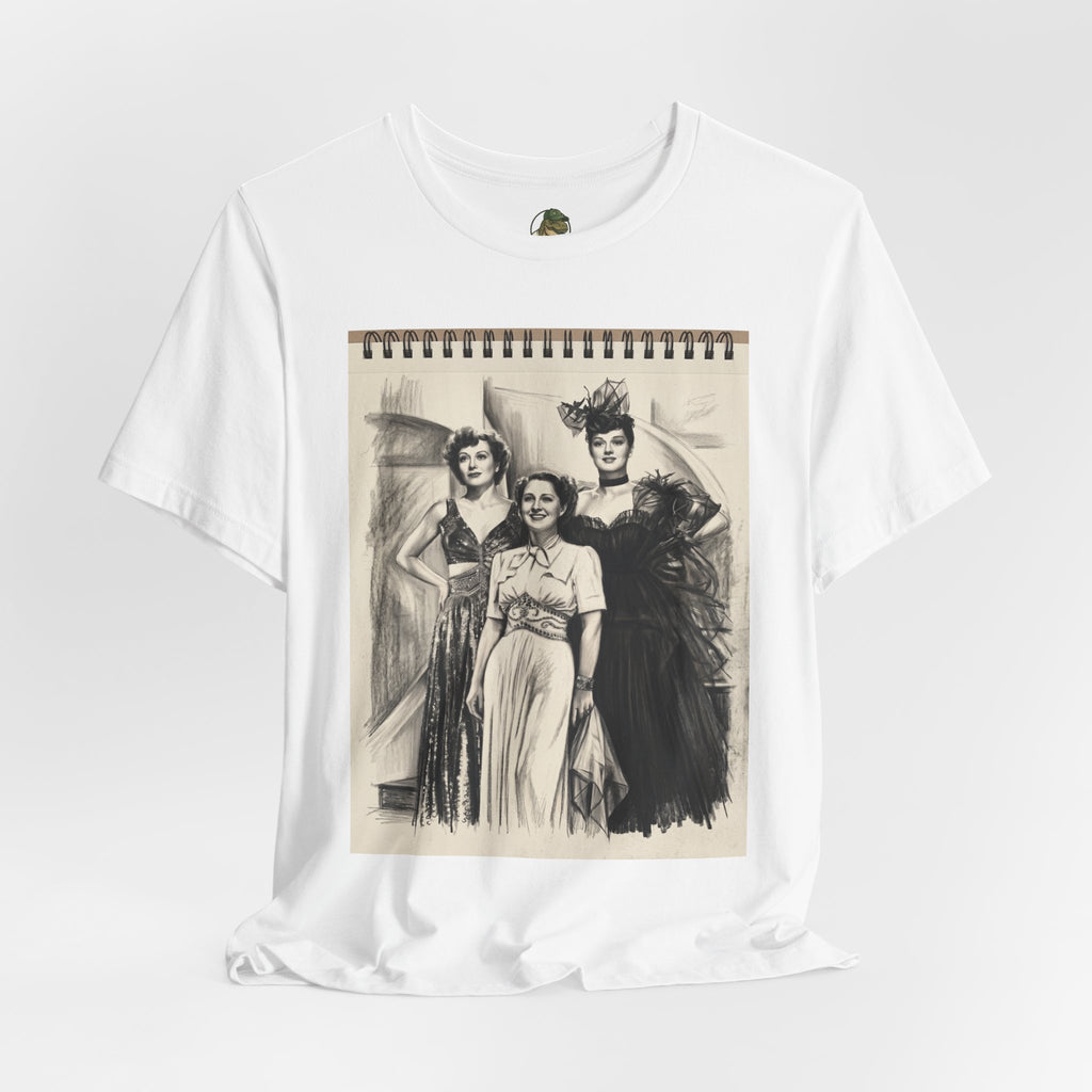 Society Women Sketchbook Tee