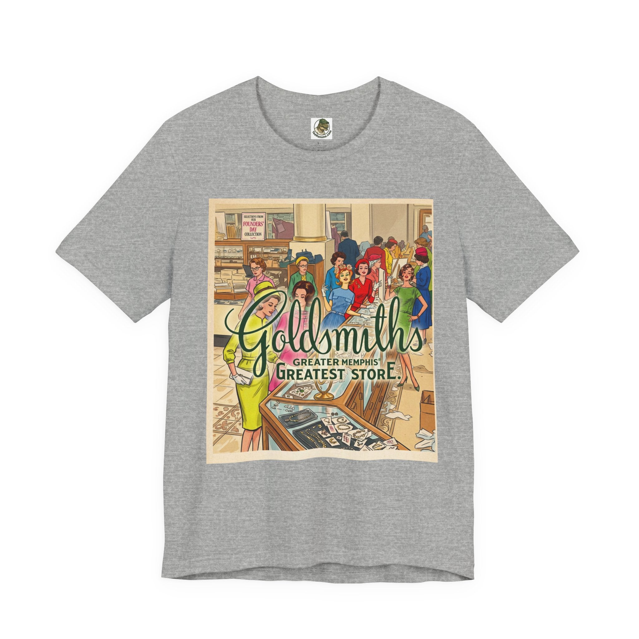 Unisex 'Goldsmiths Department Store' Vintage Advertisement T‑Shirt