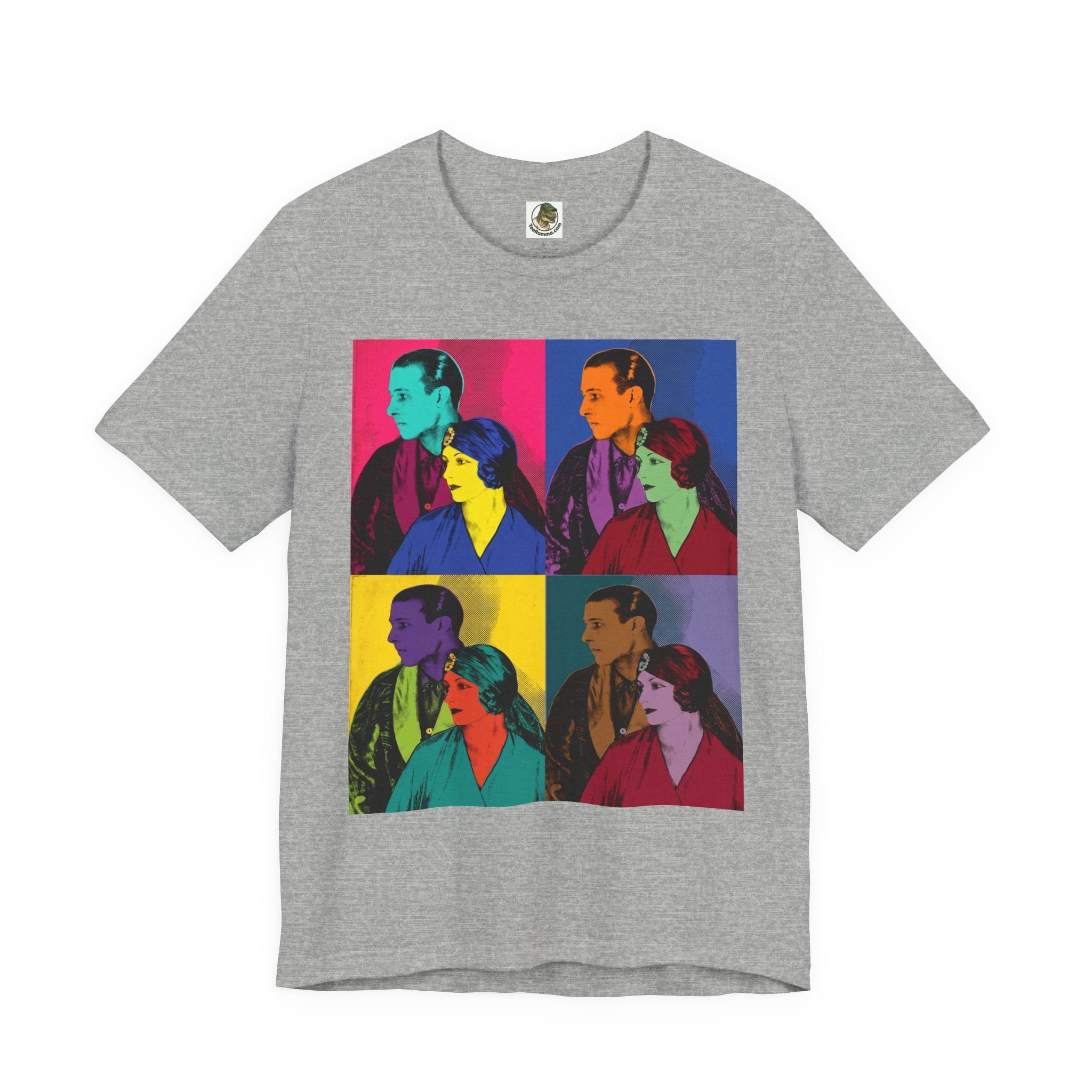 Valentino Retro Warhol‑Style Portrait Tee