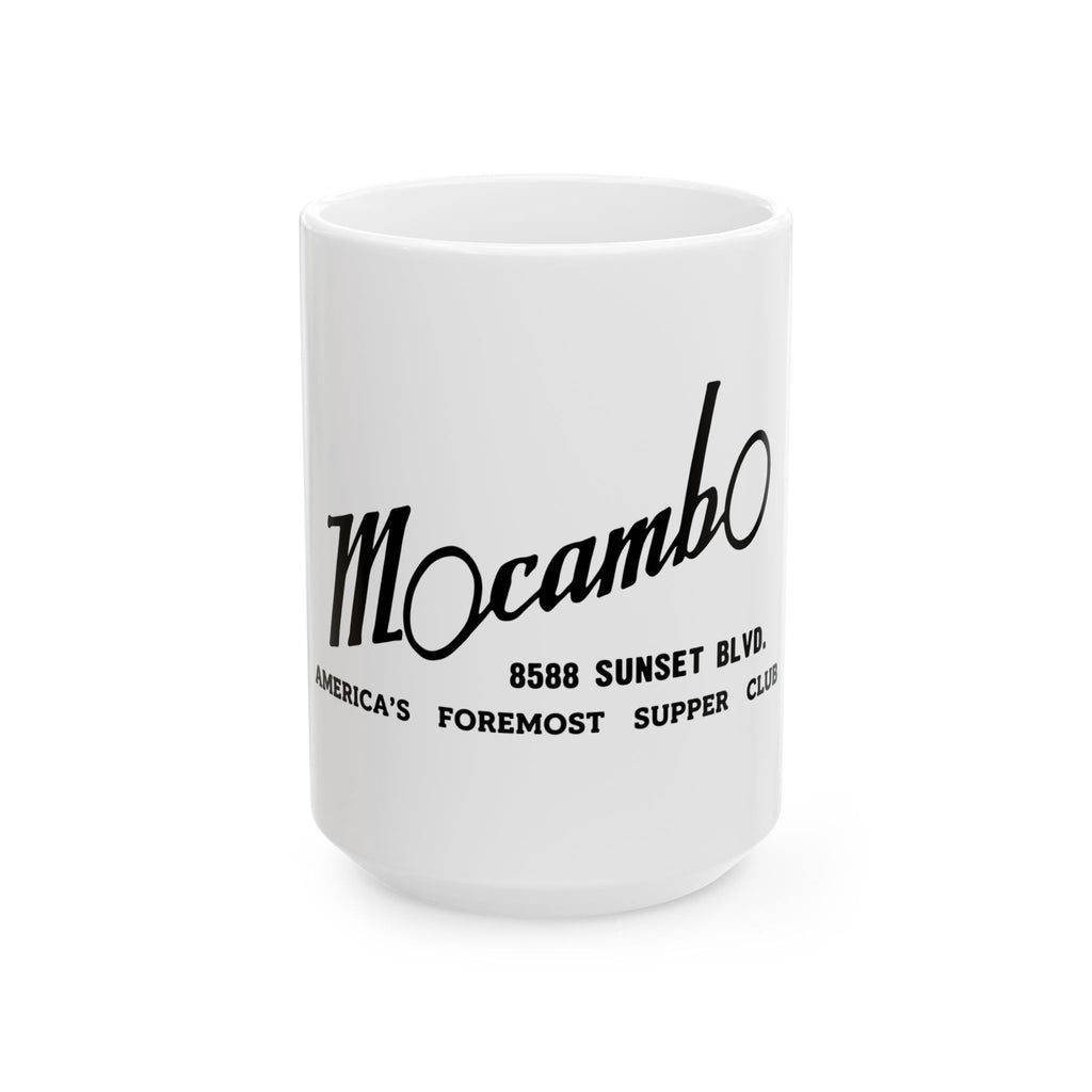 Vintage Mocambo Supper Club Ceramic Mug (15 oz.)
