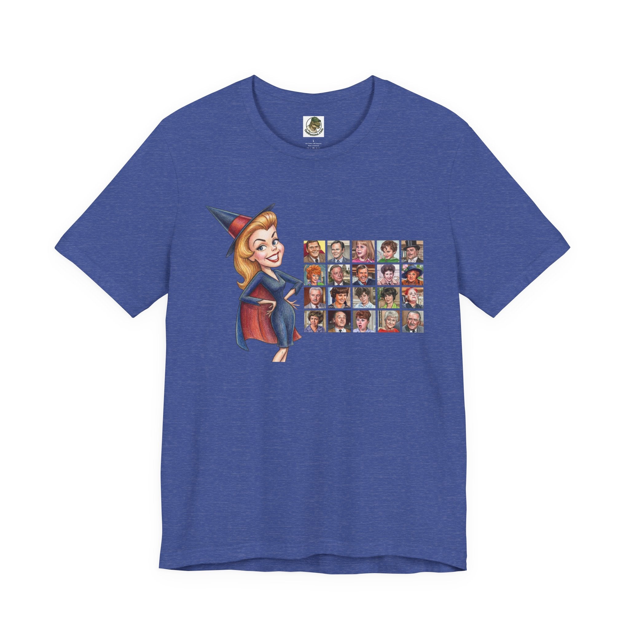 Unisex "Witch Family" Collage Cotton T-Shirt