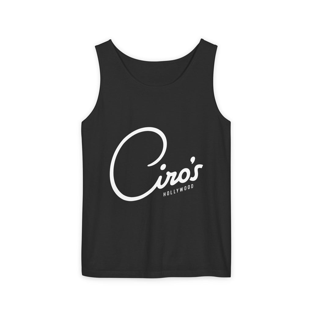Vintage Ciro's Restaurant Tank