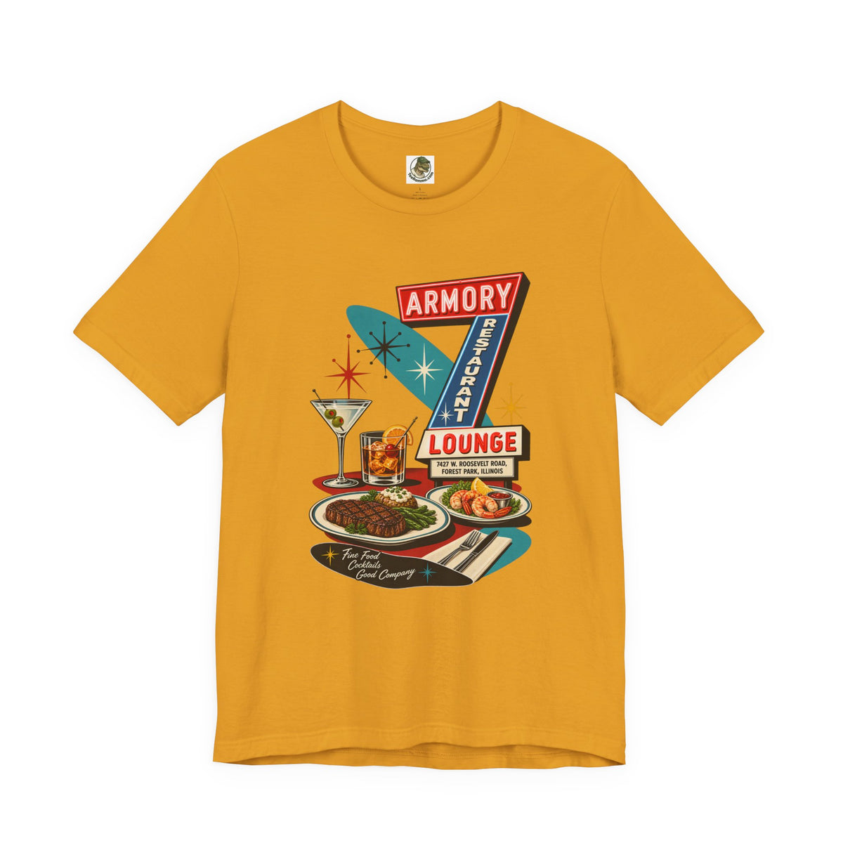 Armory Lounge Retro Diner Tee