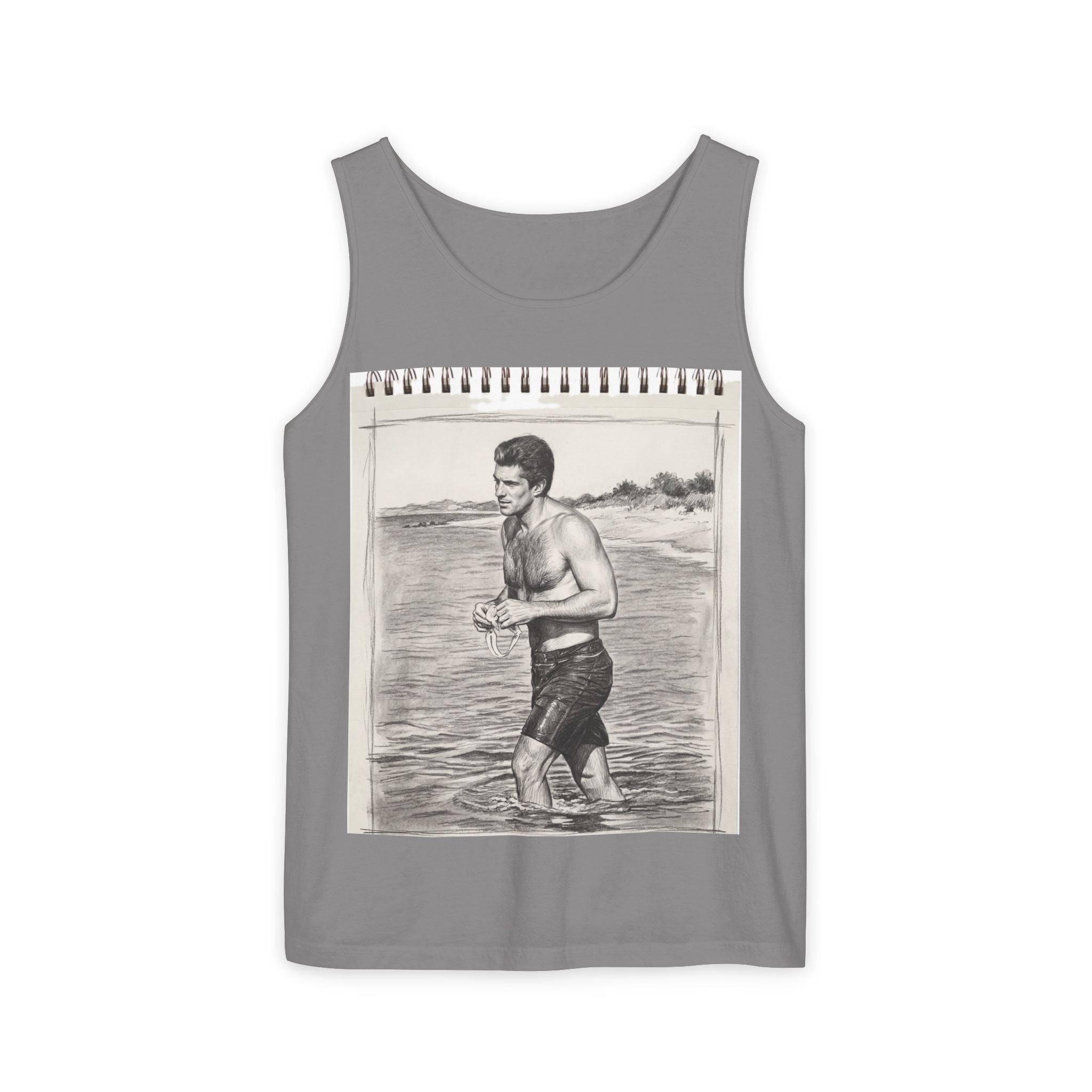 Unisex Dreamboat Sketchbook Tank Top