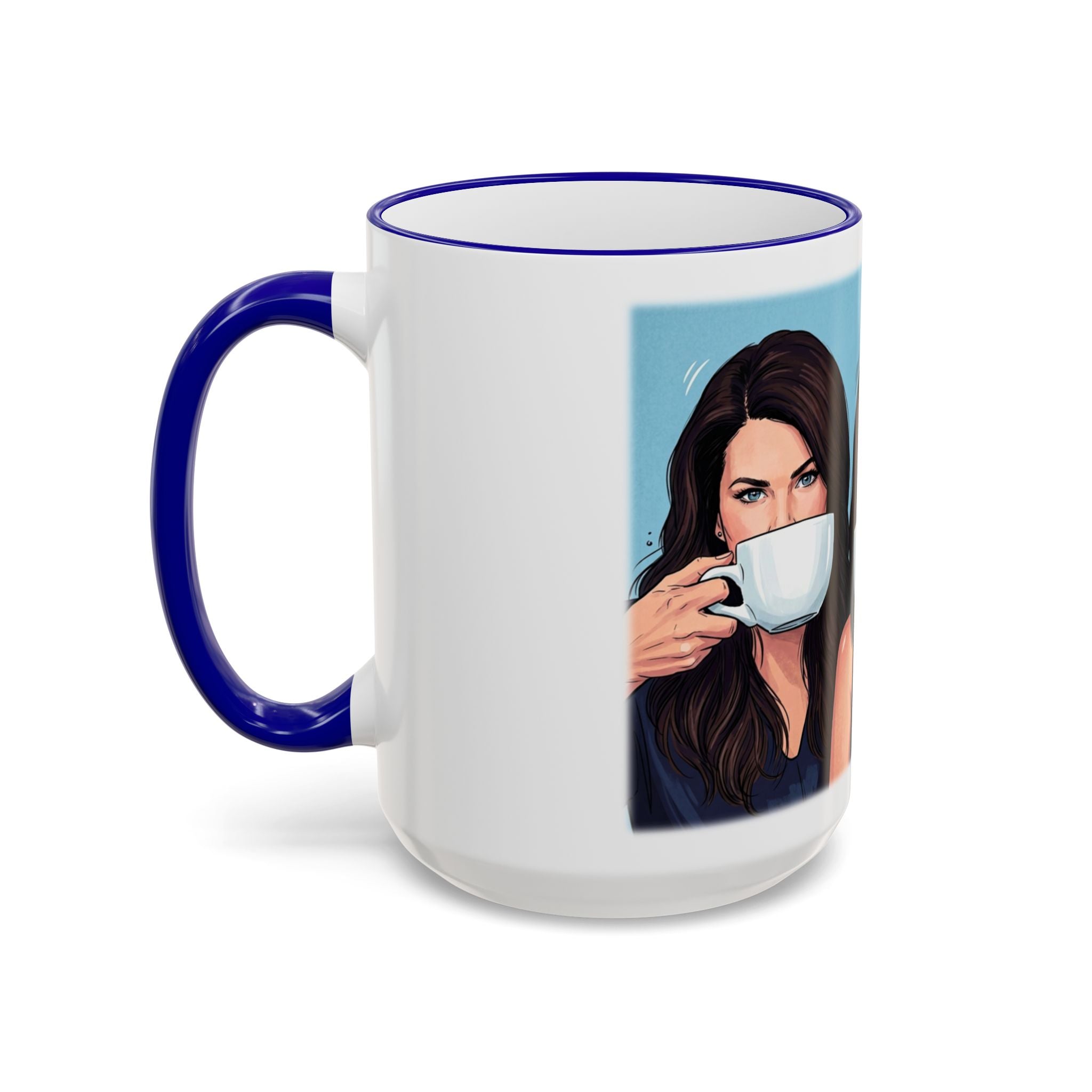 Coffee! Coffee! Coffee! Ceramic Coffee Cup(15oz)