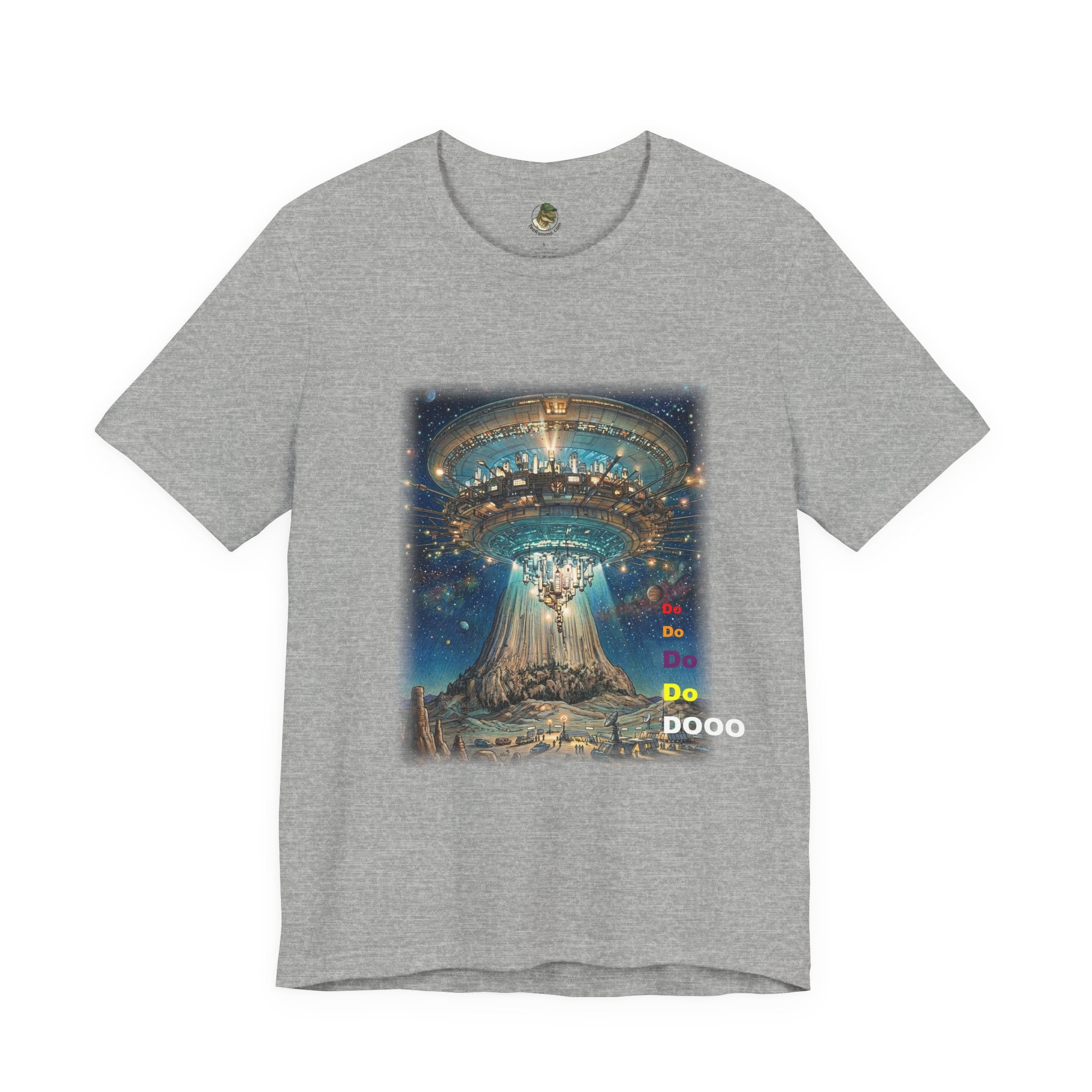 Unisex Retro Spaceship T-Shirt