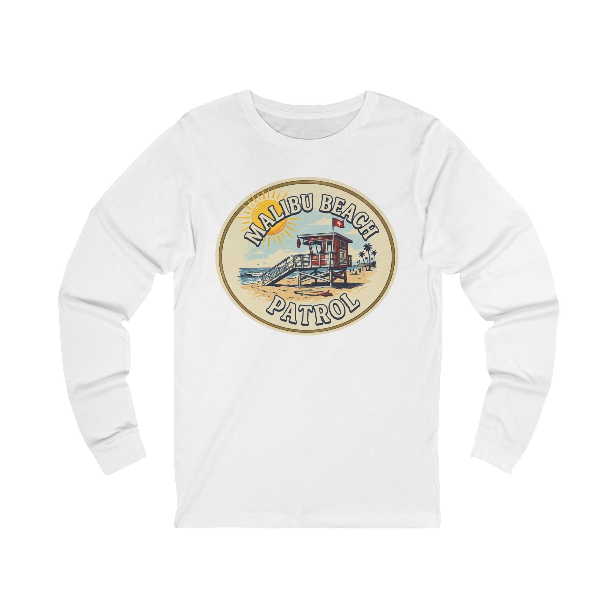 Malibu Beach Patrol Long Sleeve Tee