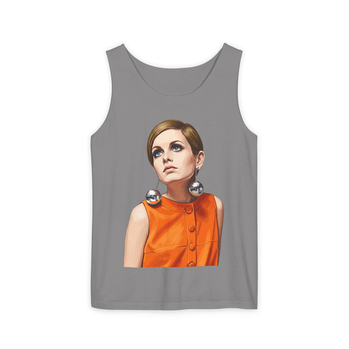 Face of the Sixties — Retro Fashion Graphic Tank