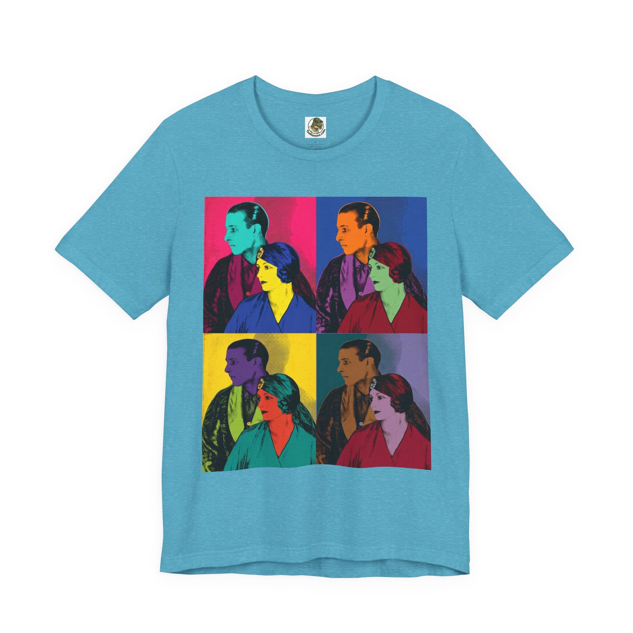 Valentino Retro Warhol‑Style Portrait Tee