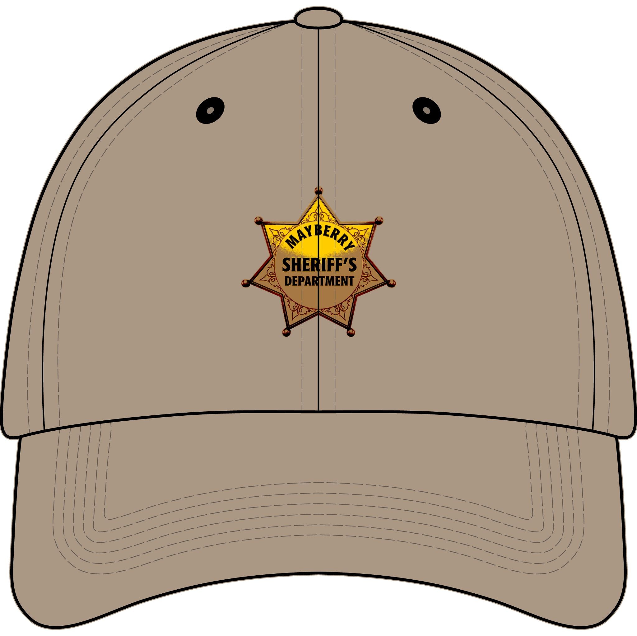 Youth Sheriff Badge Embroidered Baseball Cap