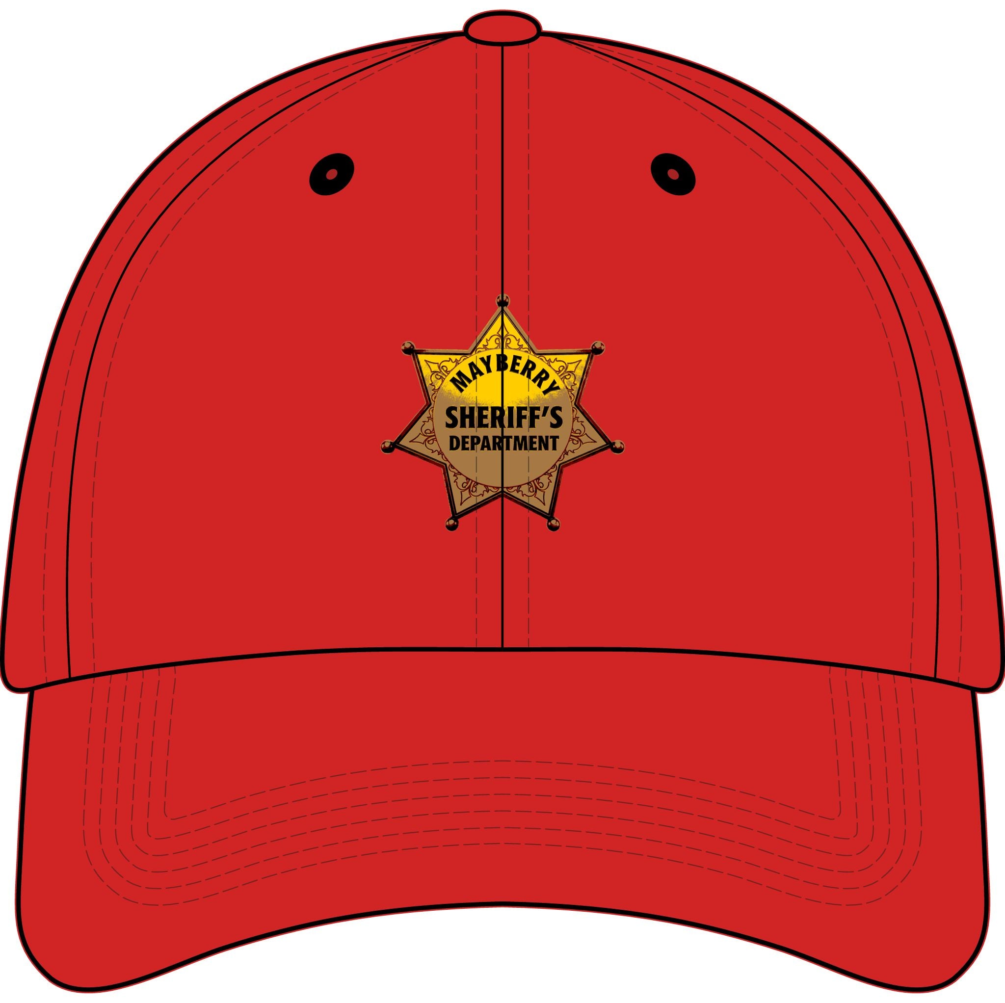 Youth Sheriff Badge Embroidered Baseball Cap