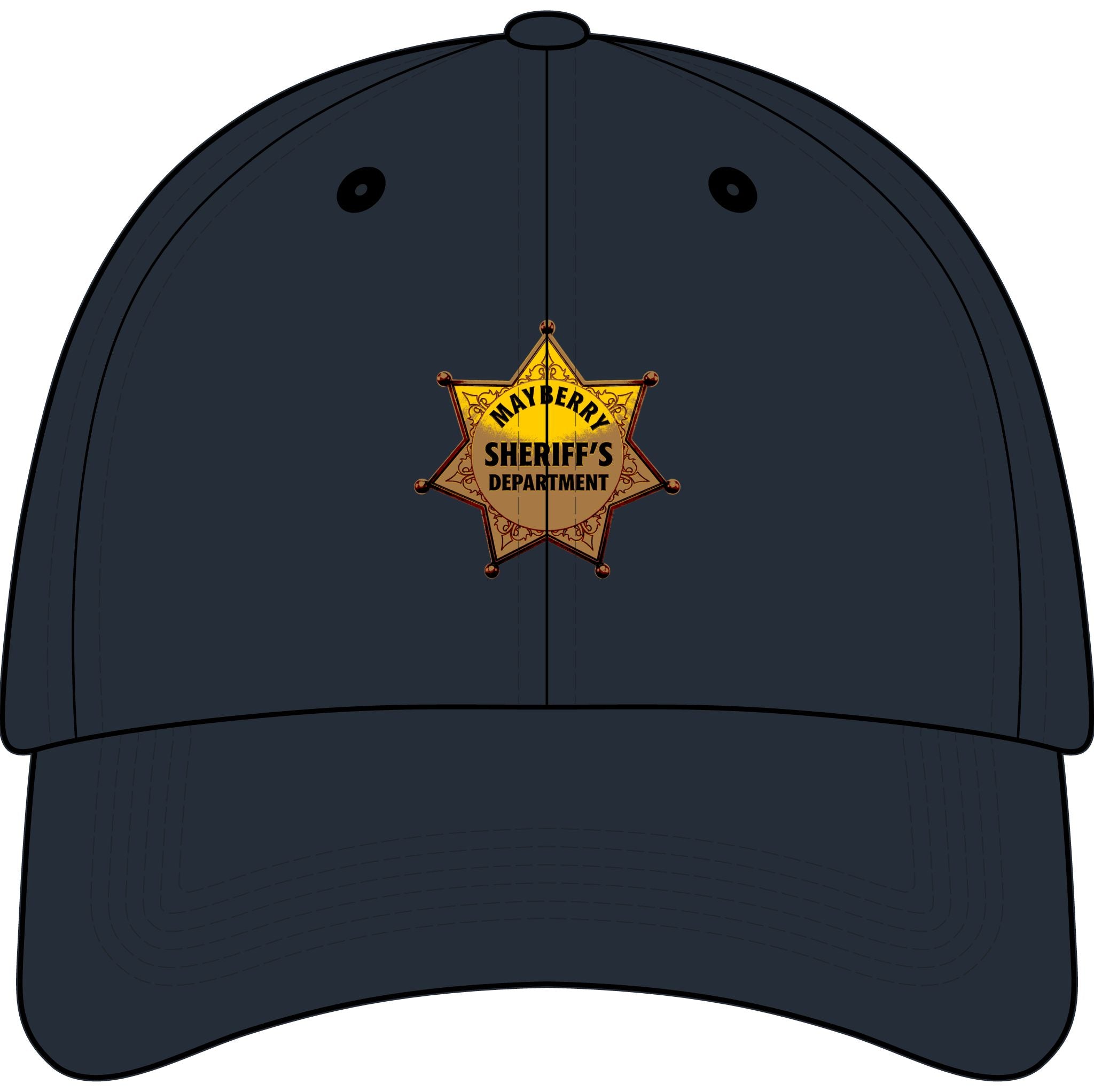 Youth Sheriff Badge Embroidered Baseball Cap